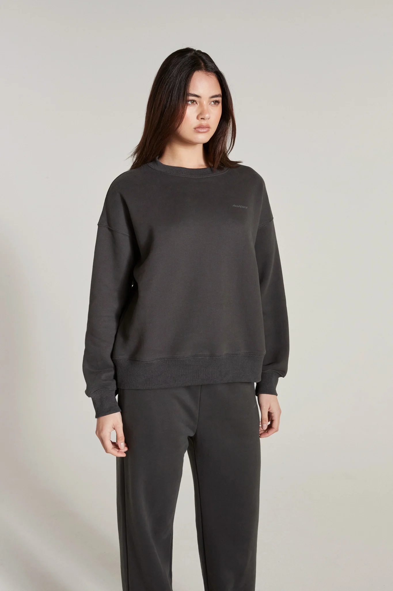 ALLFENIX Signature Crew Sweater - Black - Image 3