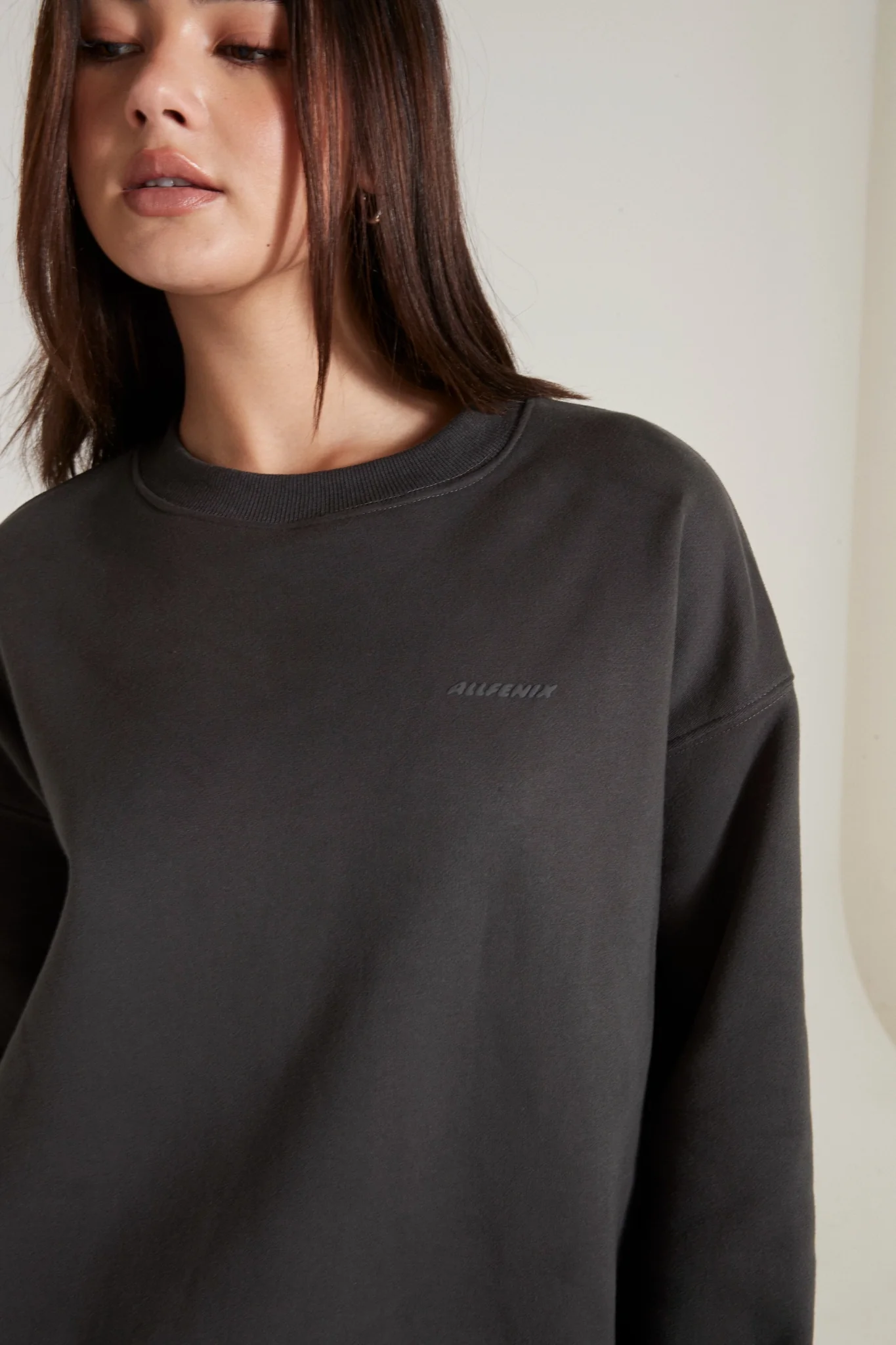 ALLFENIX Signature Crew Sweater - Black - Image 5