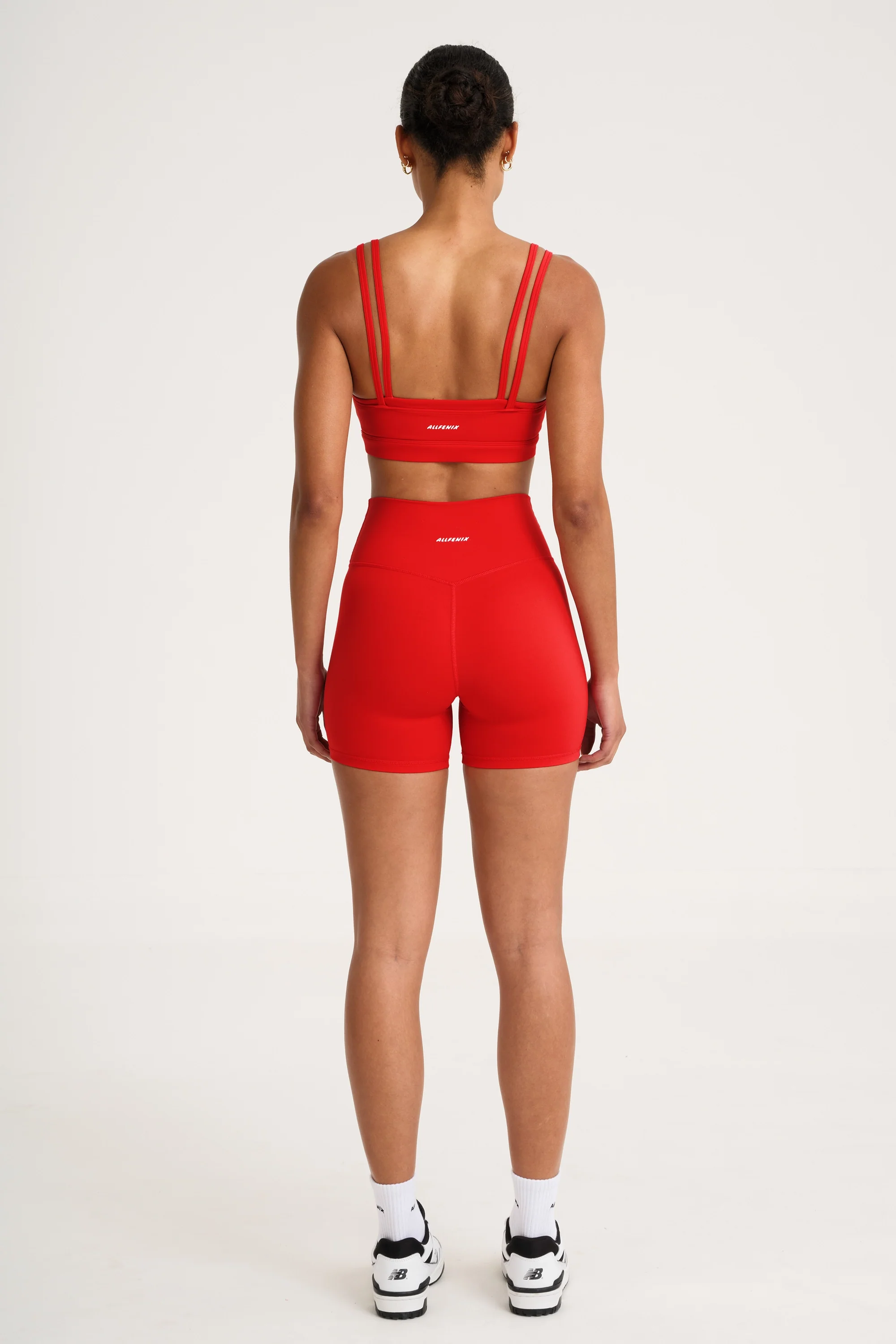 ALLFENIX CloudCore™ 5" Bike Short - Red - Image 4