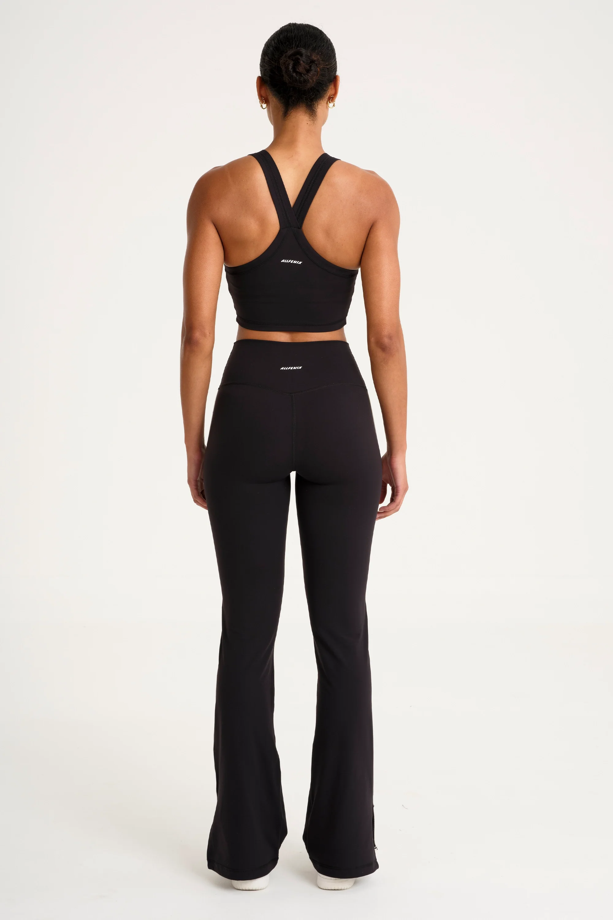 ALLFENIX CloudCore™ Contrast Flared Legging - Black - Image 5