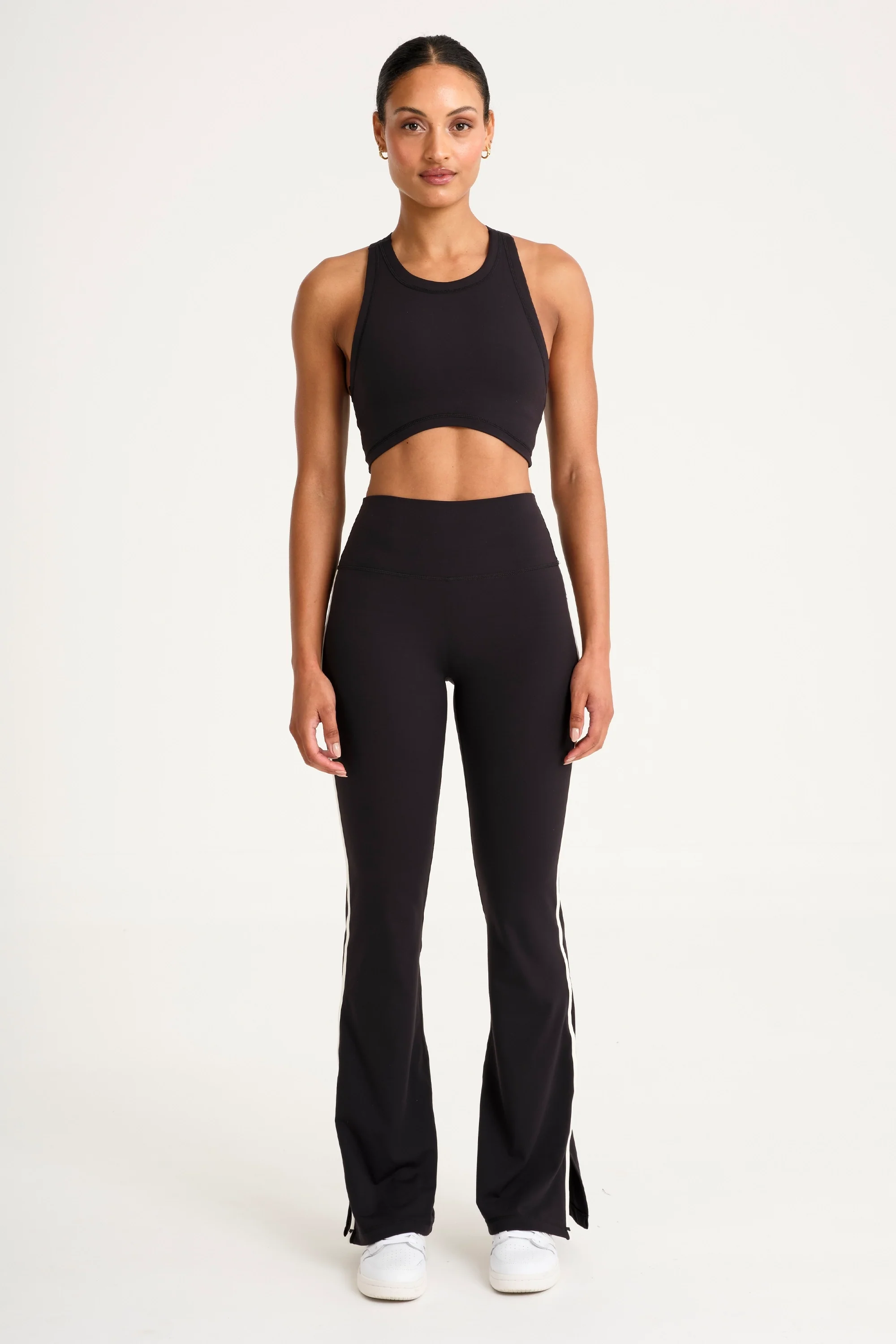 ALLFENIX CloudCore™ Contrast Flared Legging - Black - Image 6