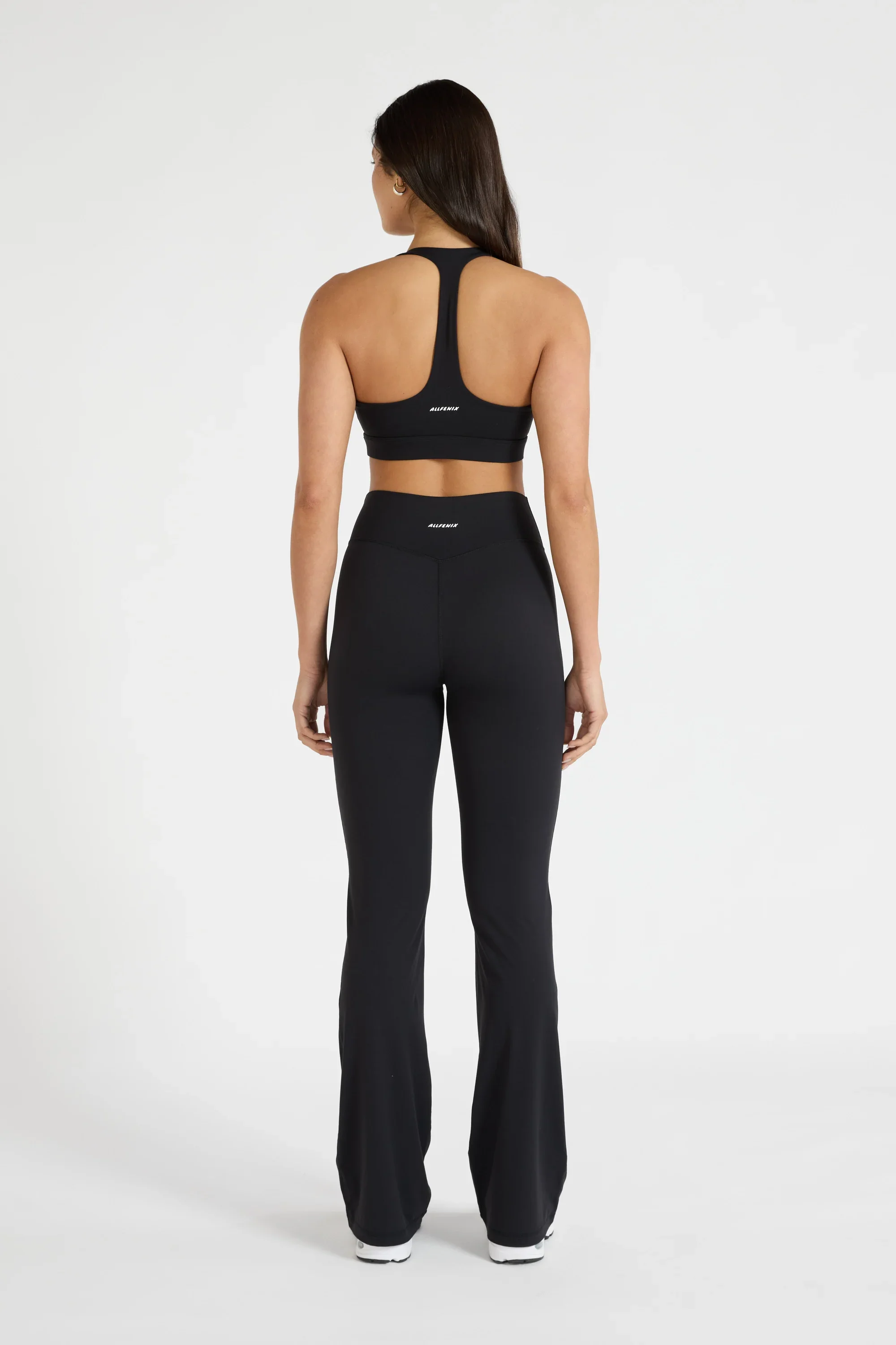 ALLFENIX CloudCore™ Deep V-Neck Sports Bra - Black - Image 5