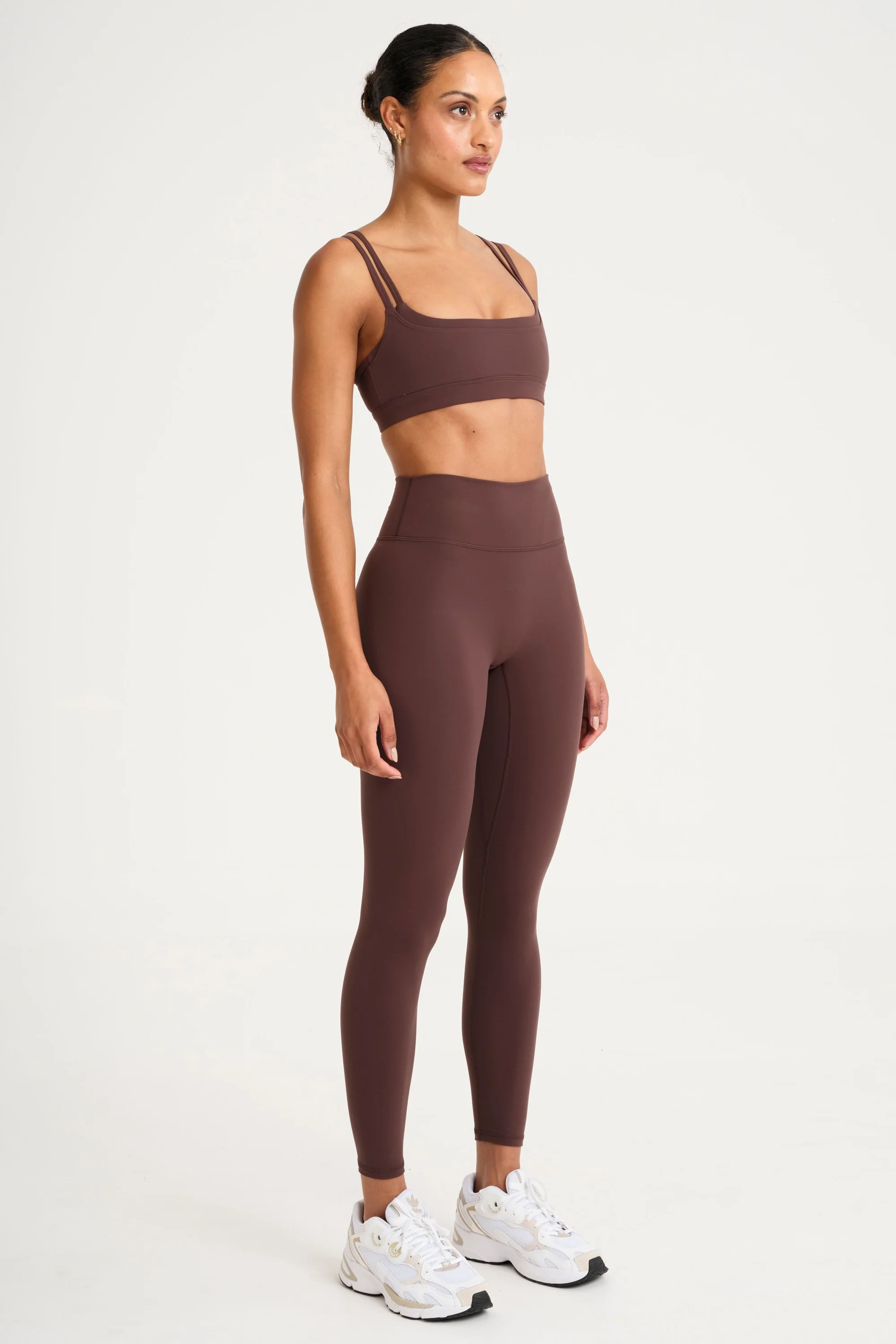 ALLFENIX CloudCore™ Double Layer Sports Bra - Espresso - Image 3