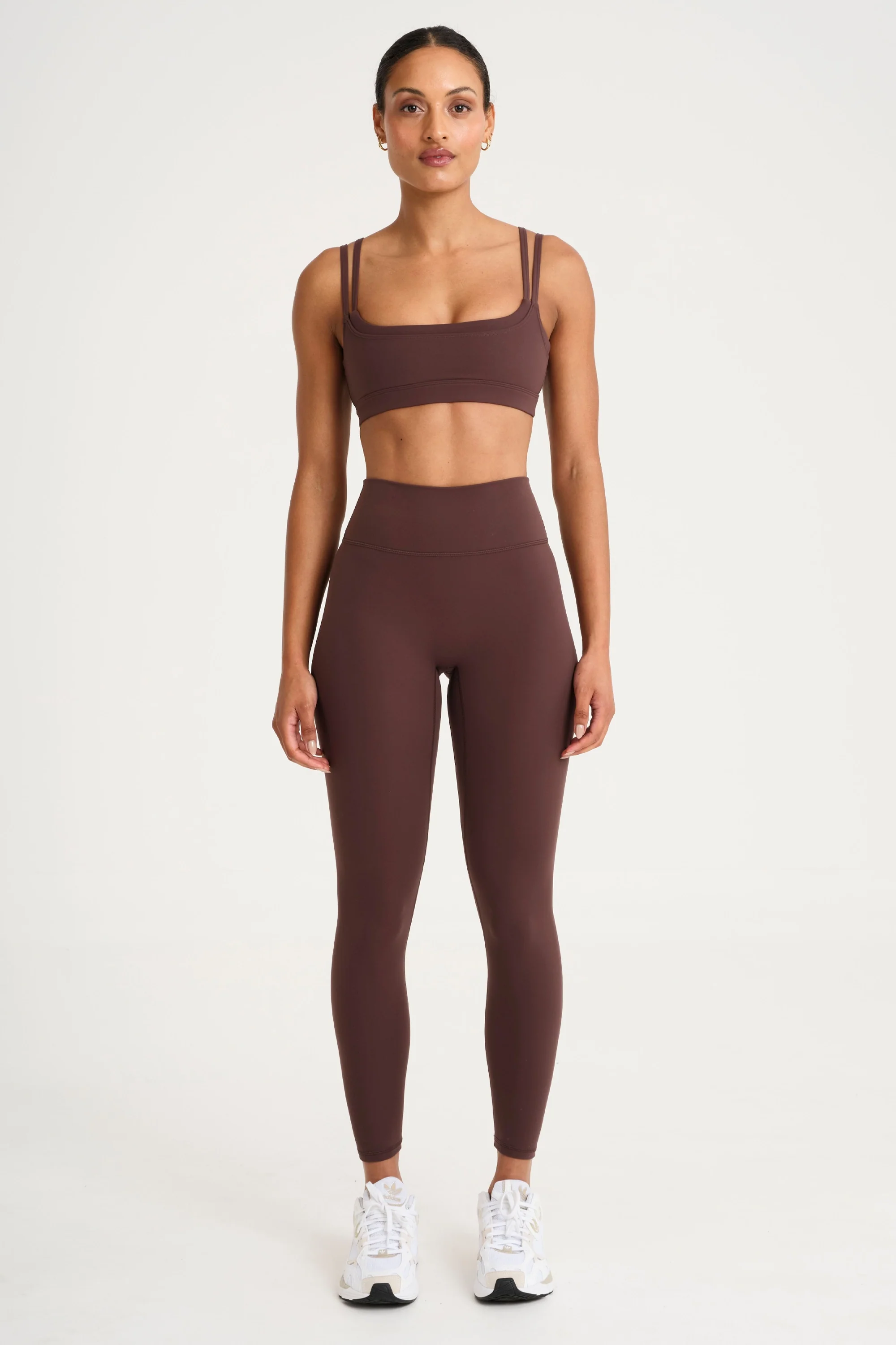 ALLFENIX CloudCore™ Double Layer Sports Bra - Espresso - Image 4