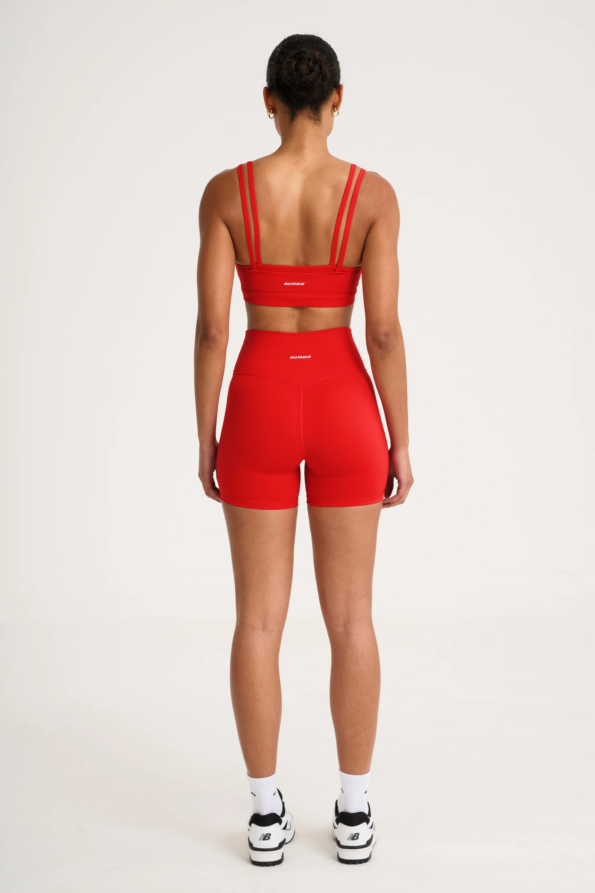ALLFENIX CloudCore™ Double Layer Sports Bra - Red - Image 4