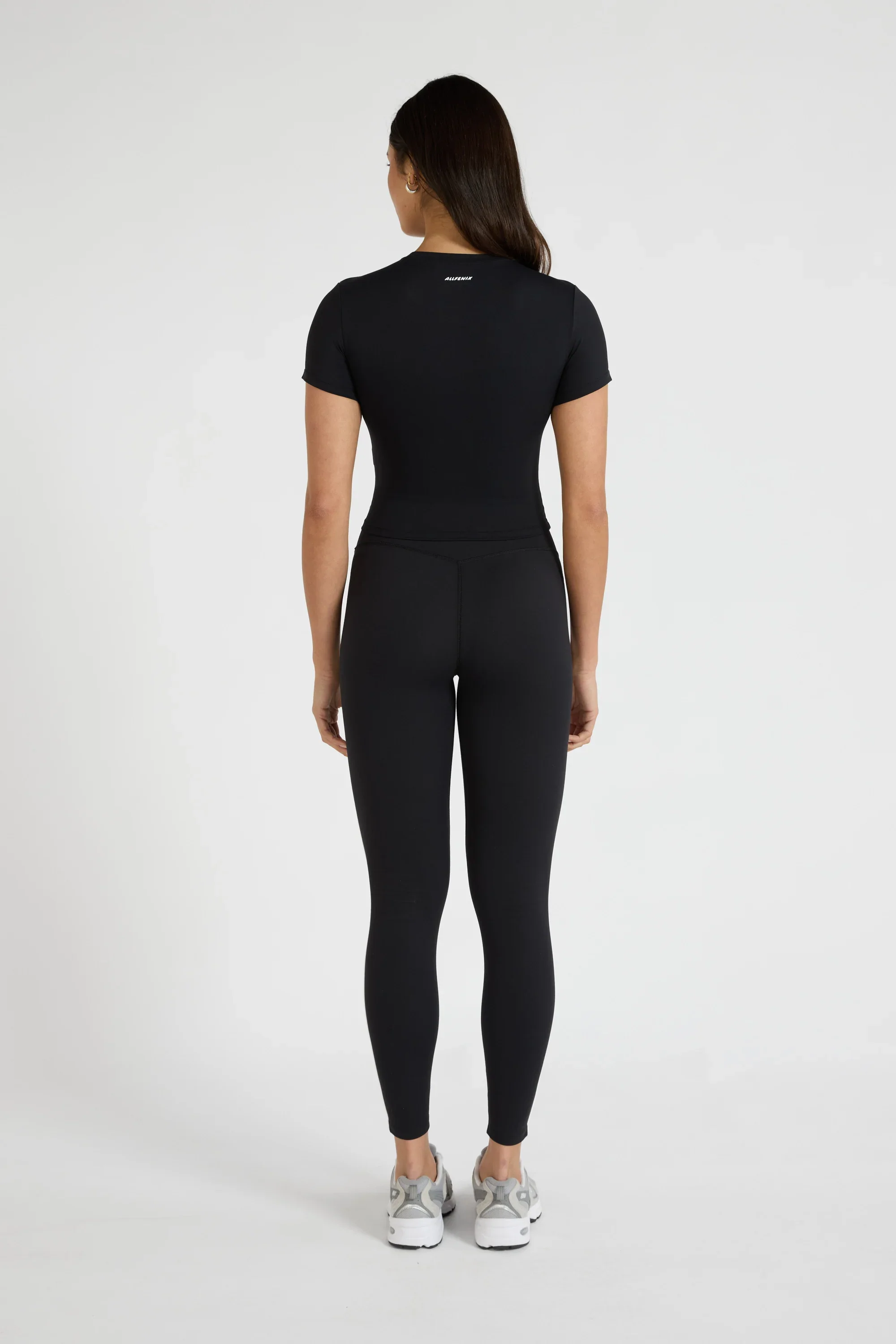 ALLFENIX CloudCore™ Lite Crop Tee - Black - Image 5