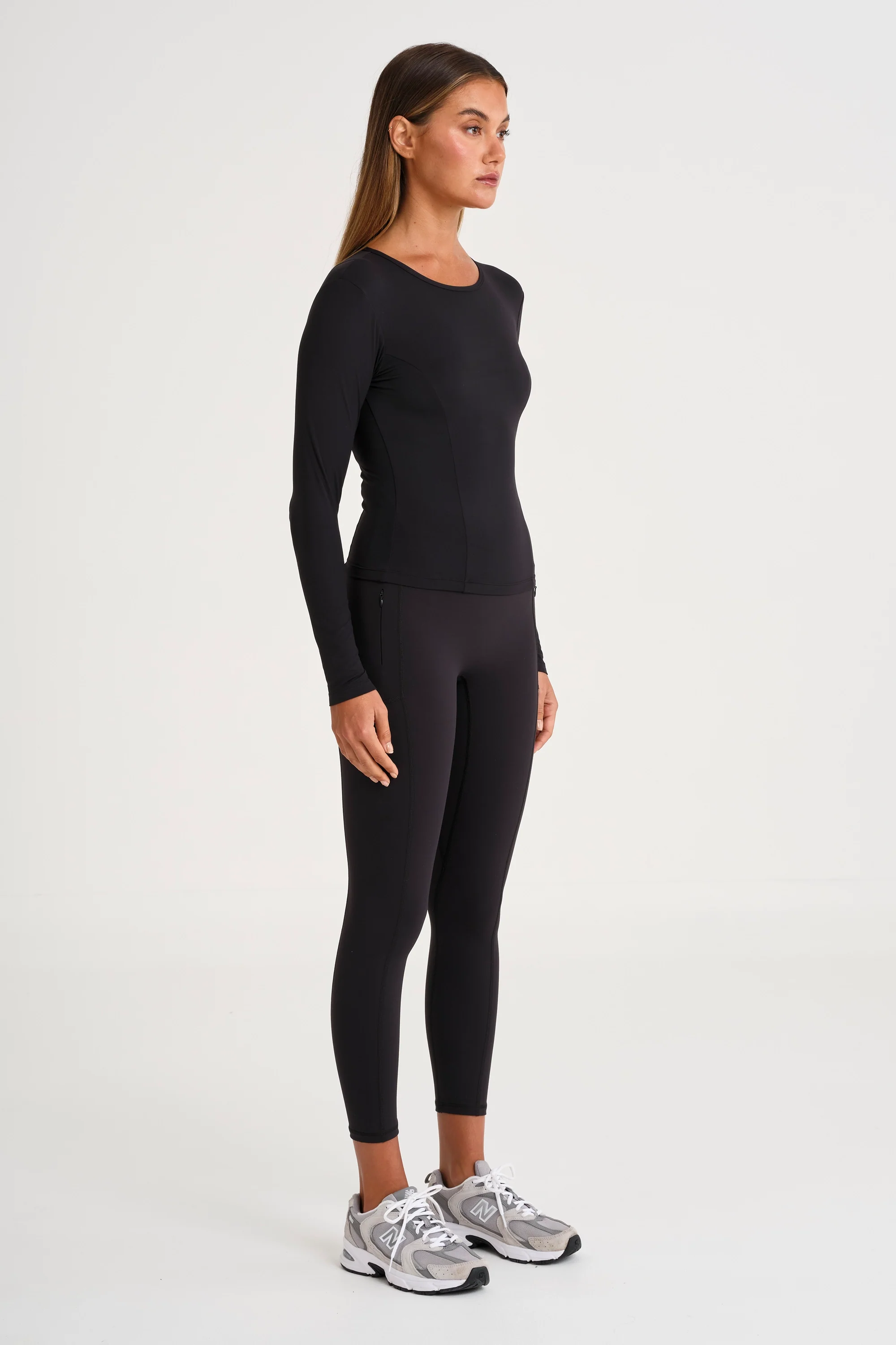 ALLFENIX CloudCore™ Lite Panel Long Sleeve - Black - Image 4