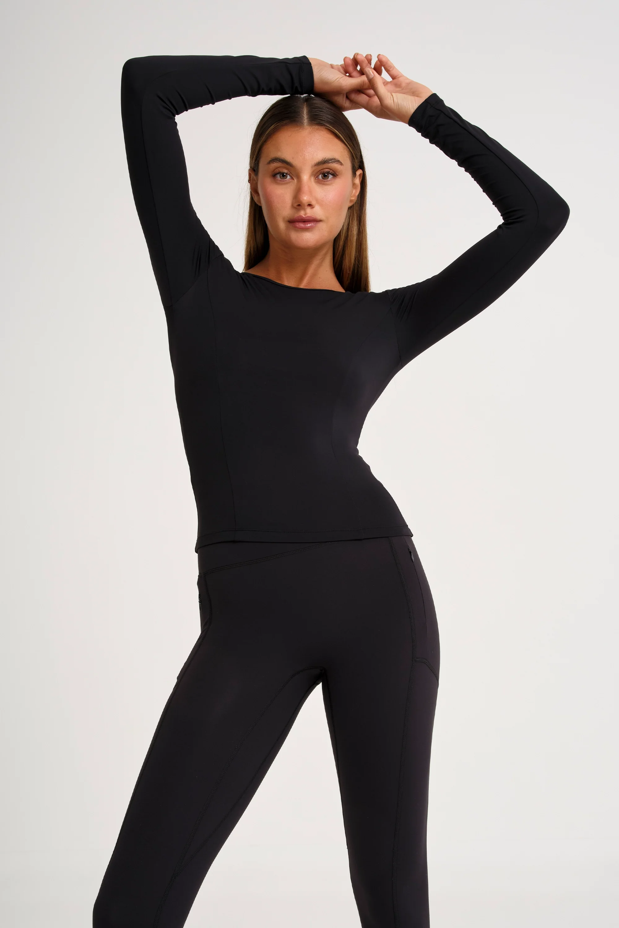 ALLFENIX CloudCore™ Lite Panel Long Sleeve - Black - Image 7