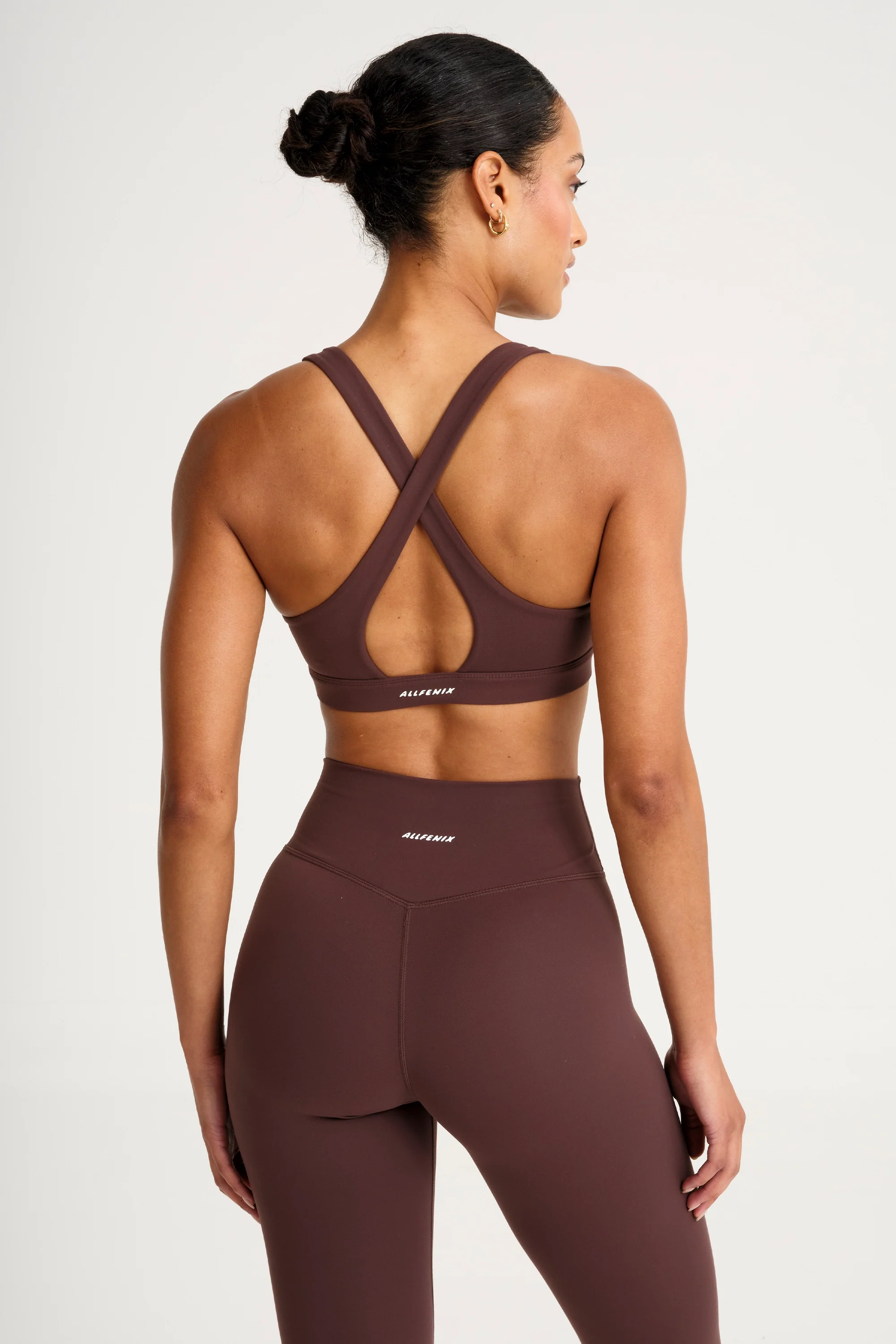 ALLFENIX CloudCore™ Movement Sports Bra - Espresso - Image 2