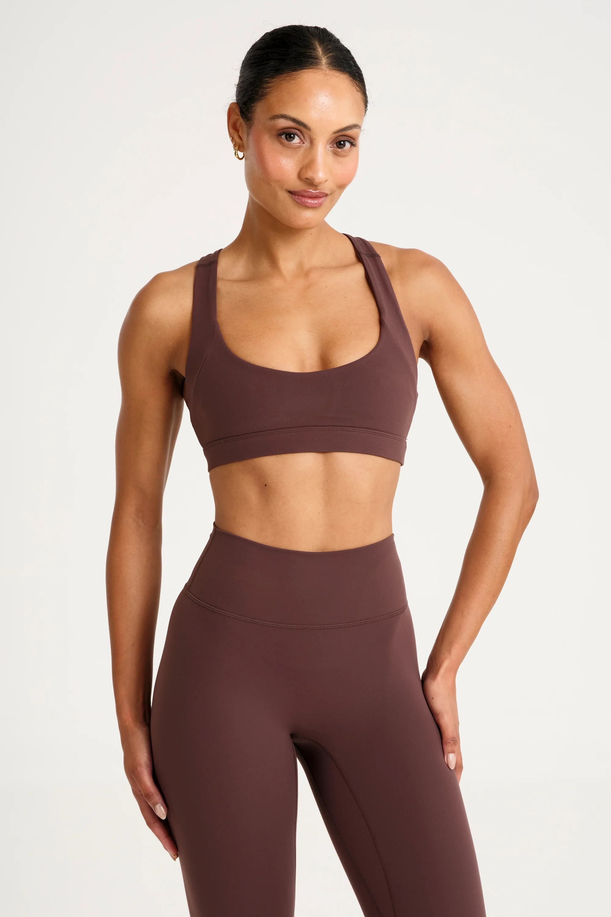 ALLFENIX CloudCore™ Movement Sports Bra - Espresso - Image 3