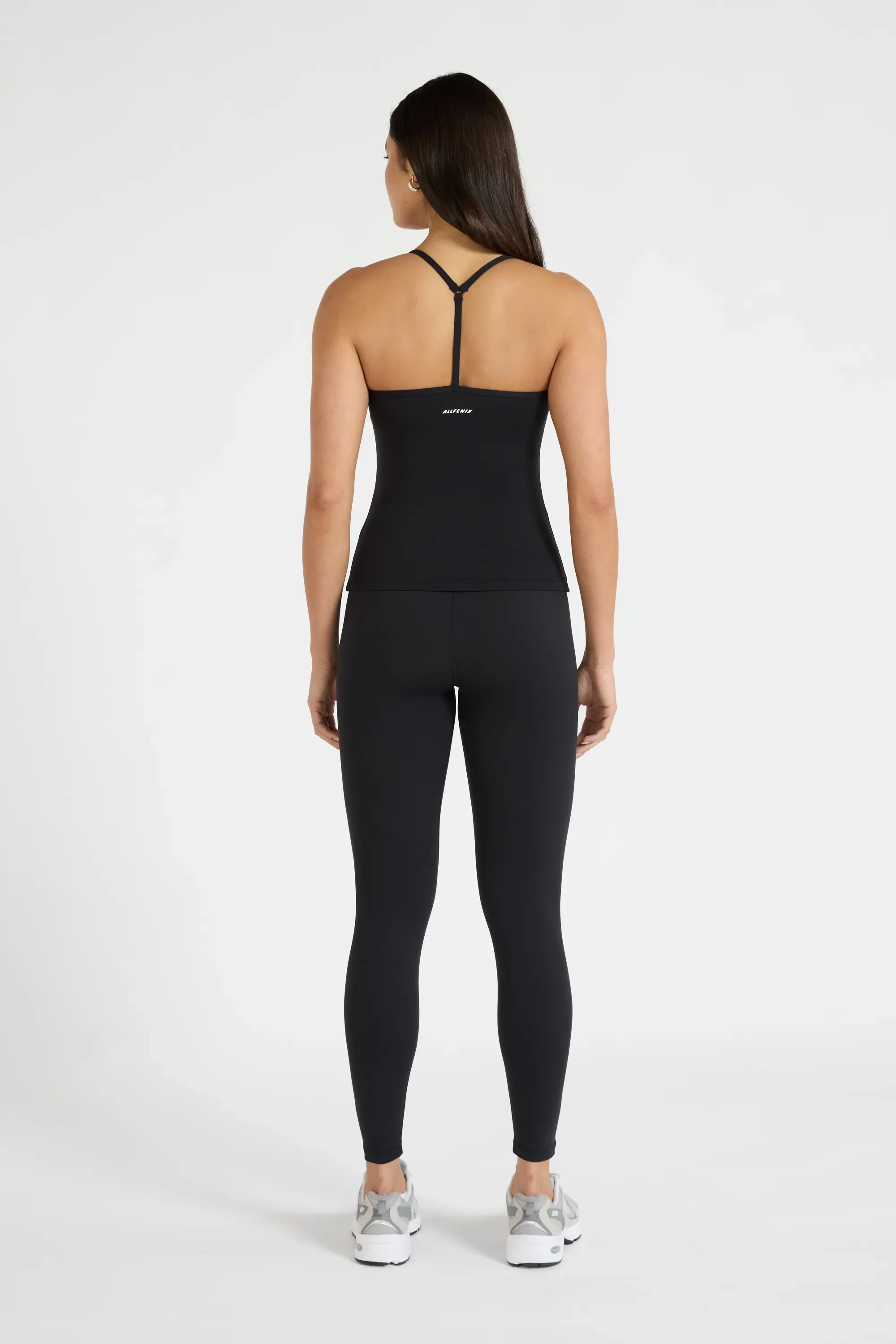 ALLFENIX CloudCore™ Ring Y-Back Tank - Black - Image 5