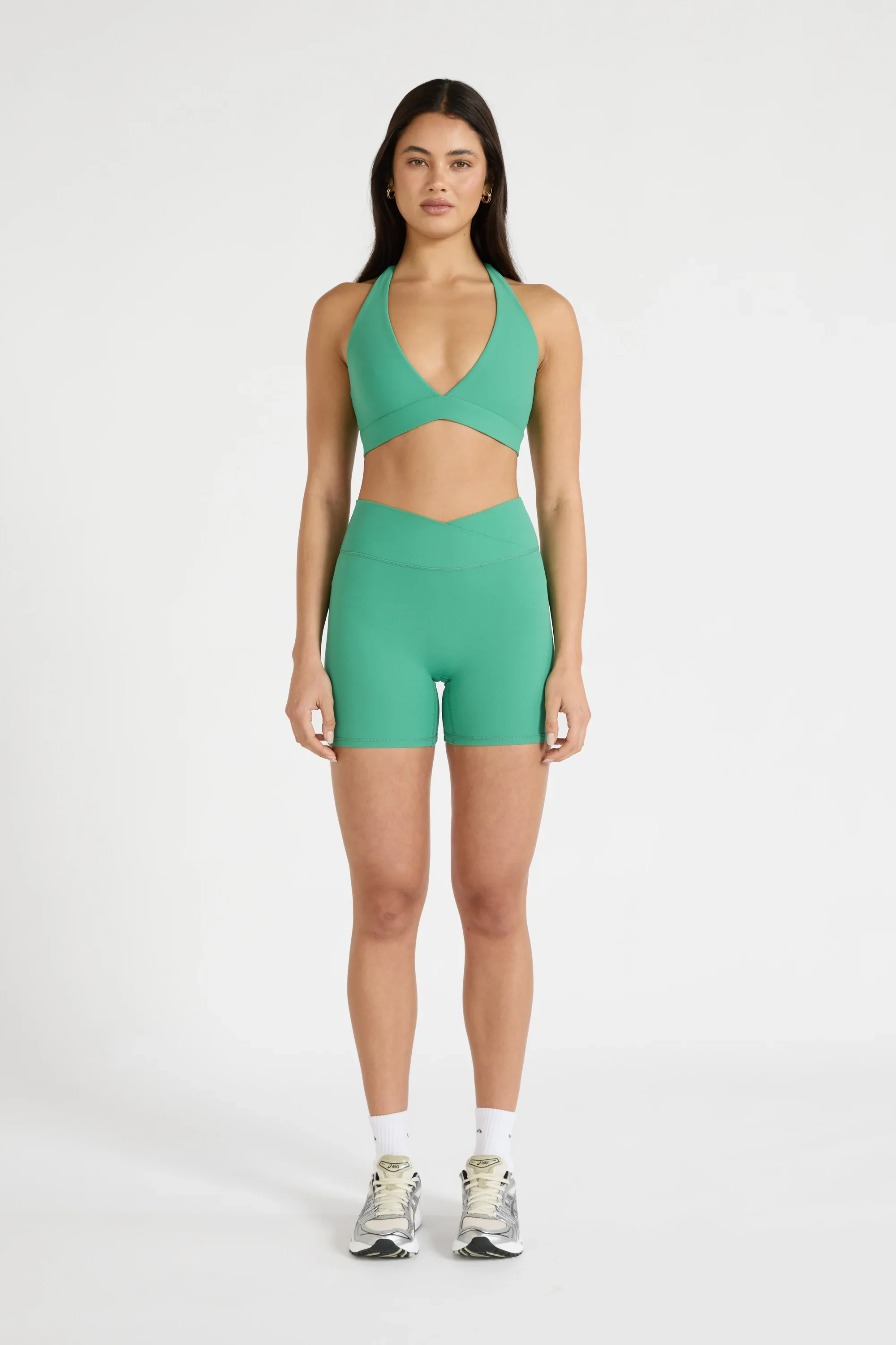 ALLFENIX CloudCore™ V-Waist 5" Bike Short - Matcha - Image 3