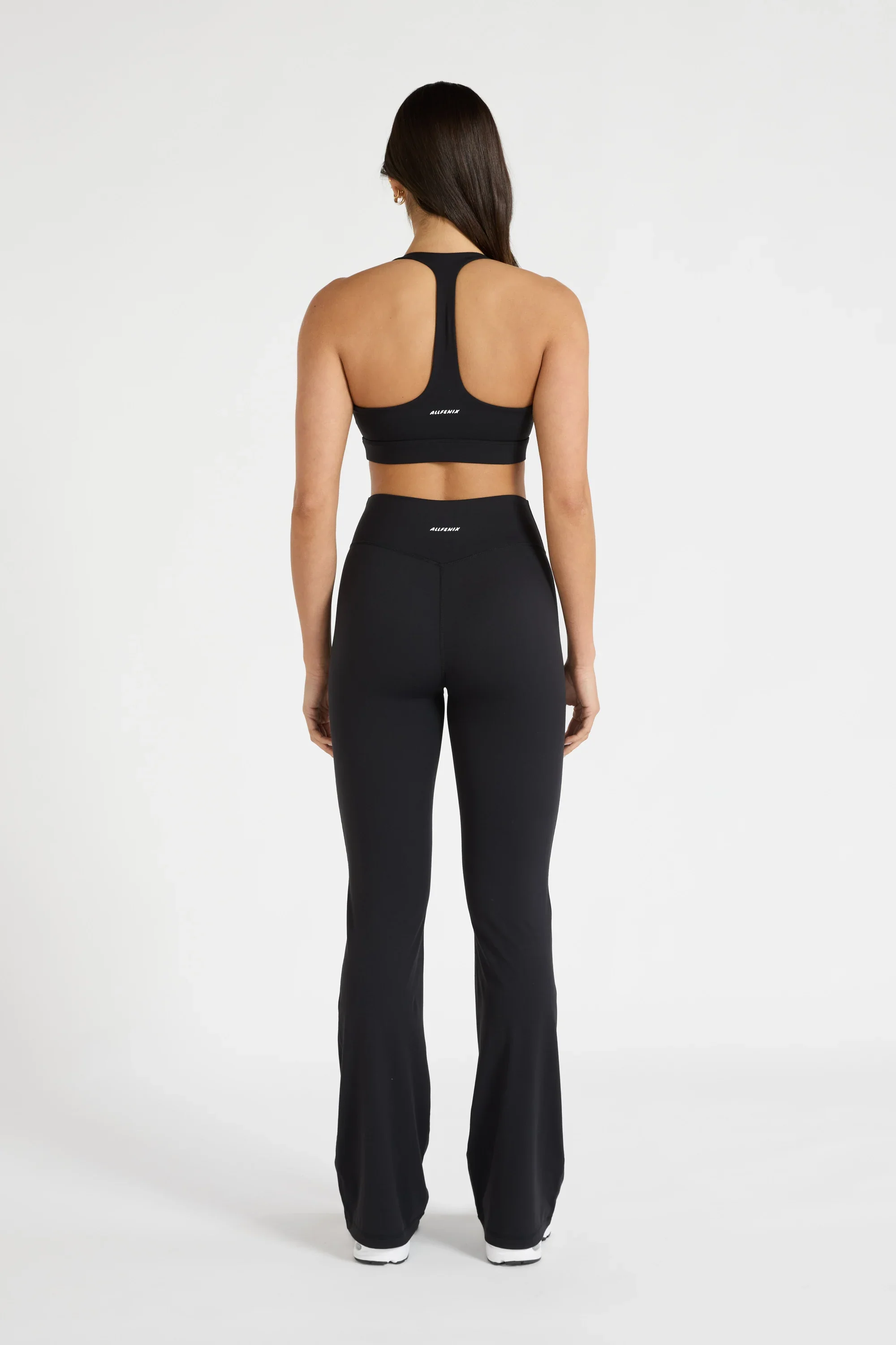 ALLFENIX CloudCore™ V-Waist Flared Legging - Black - Image 5