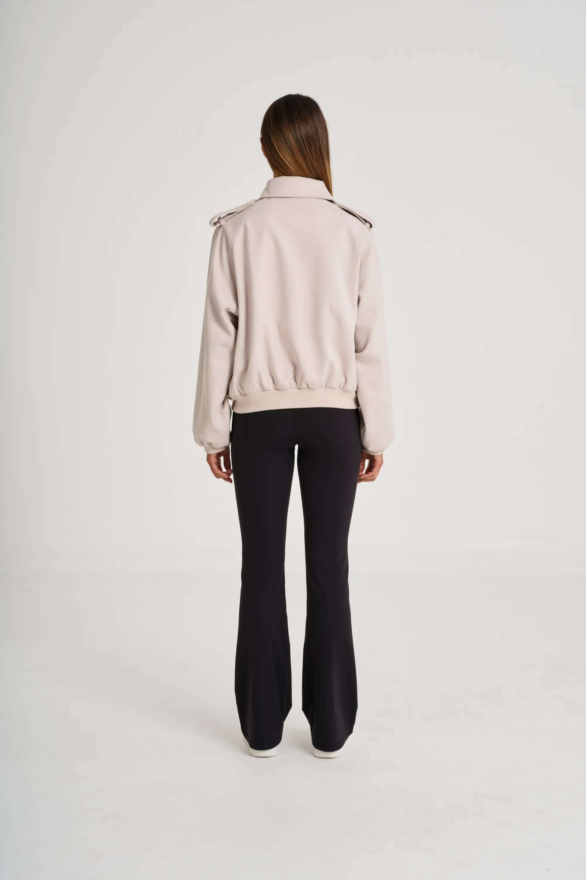 ALLFENIX Signature Bomber Jacket - Stone - Image 4