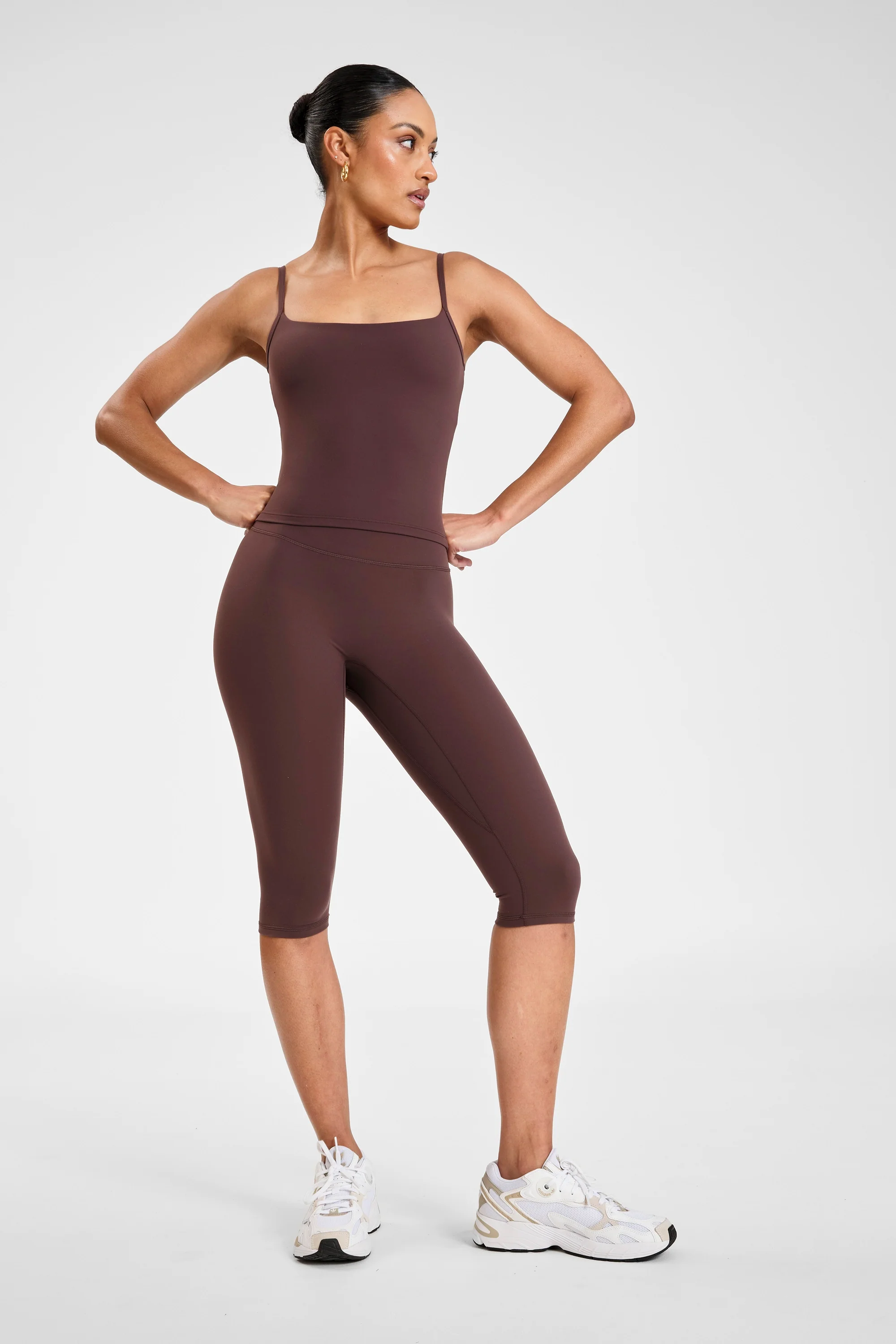 ALLFENIX CloudCore™ Capri Legging - Espresso - Image 6