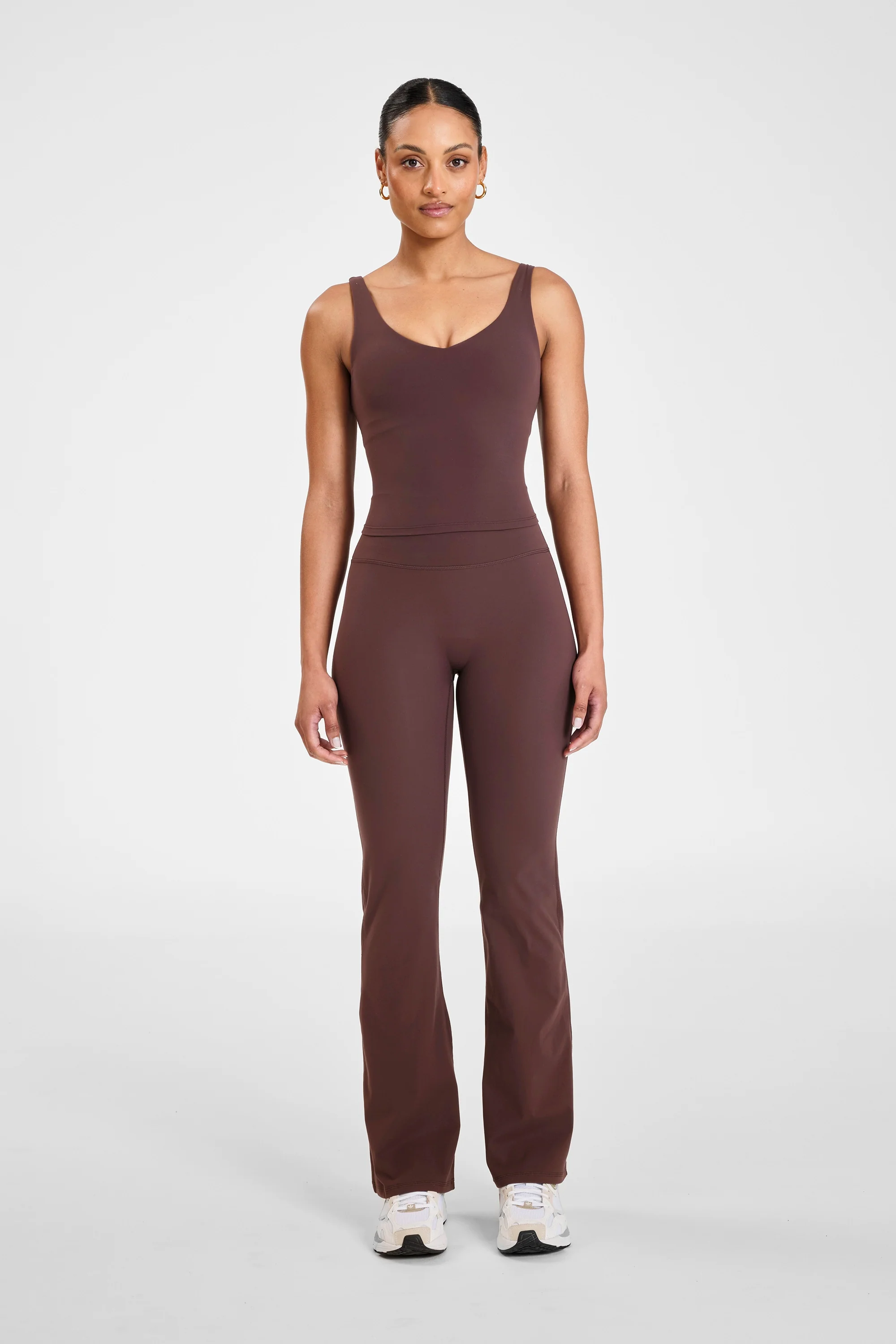 ALLFENIX CloudCore™ Flared Legging - Espresso - Image 3