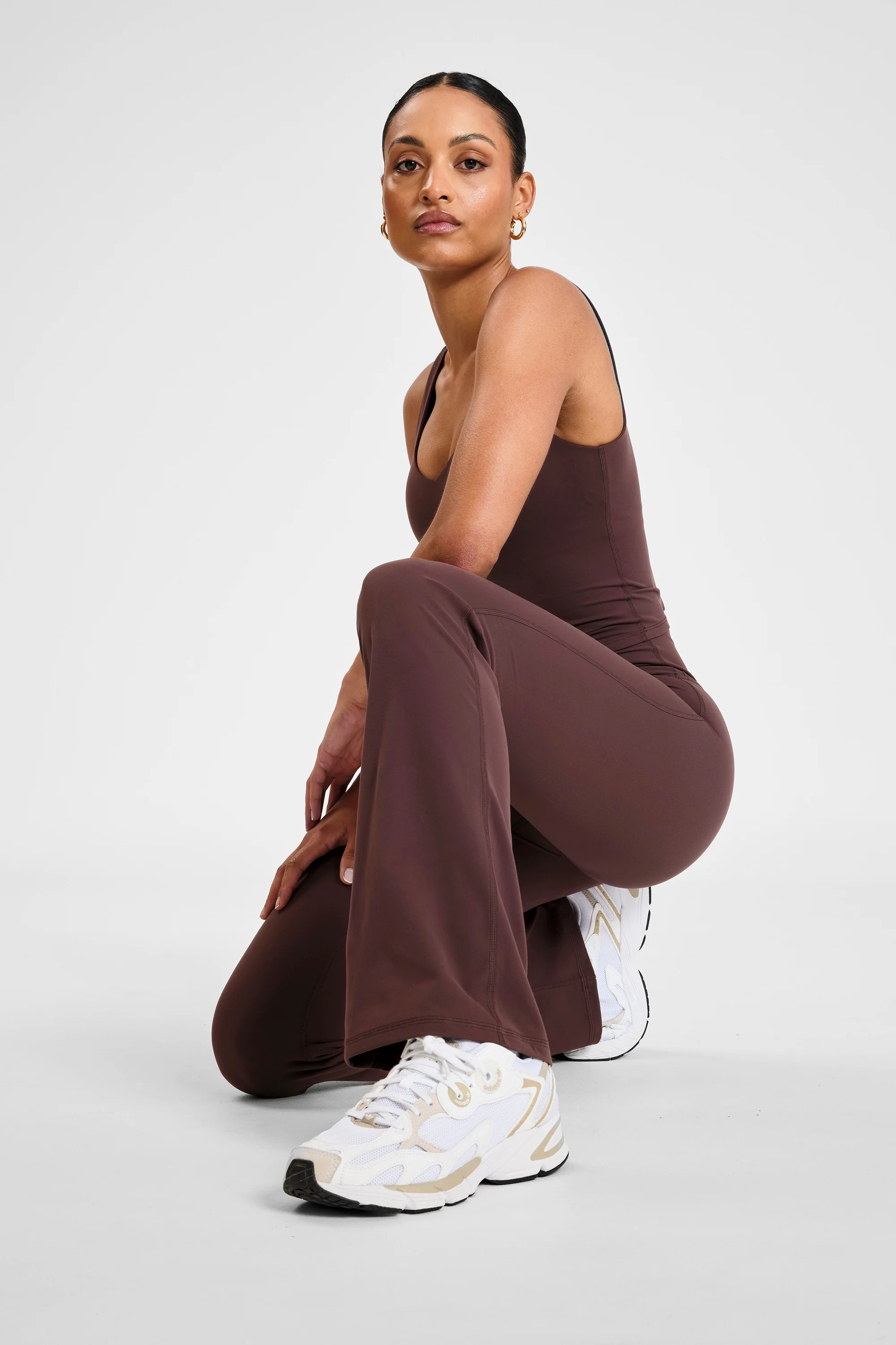 ALLFENIX CloudCore™ Flared Legging - Espresso - Image 7