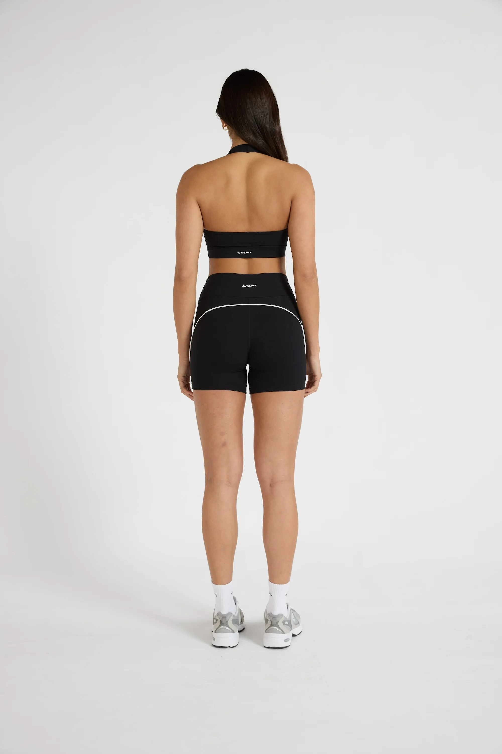 ALLFENIX CloudCore™ Halter Sports Bra - Black - Image 5