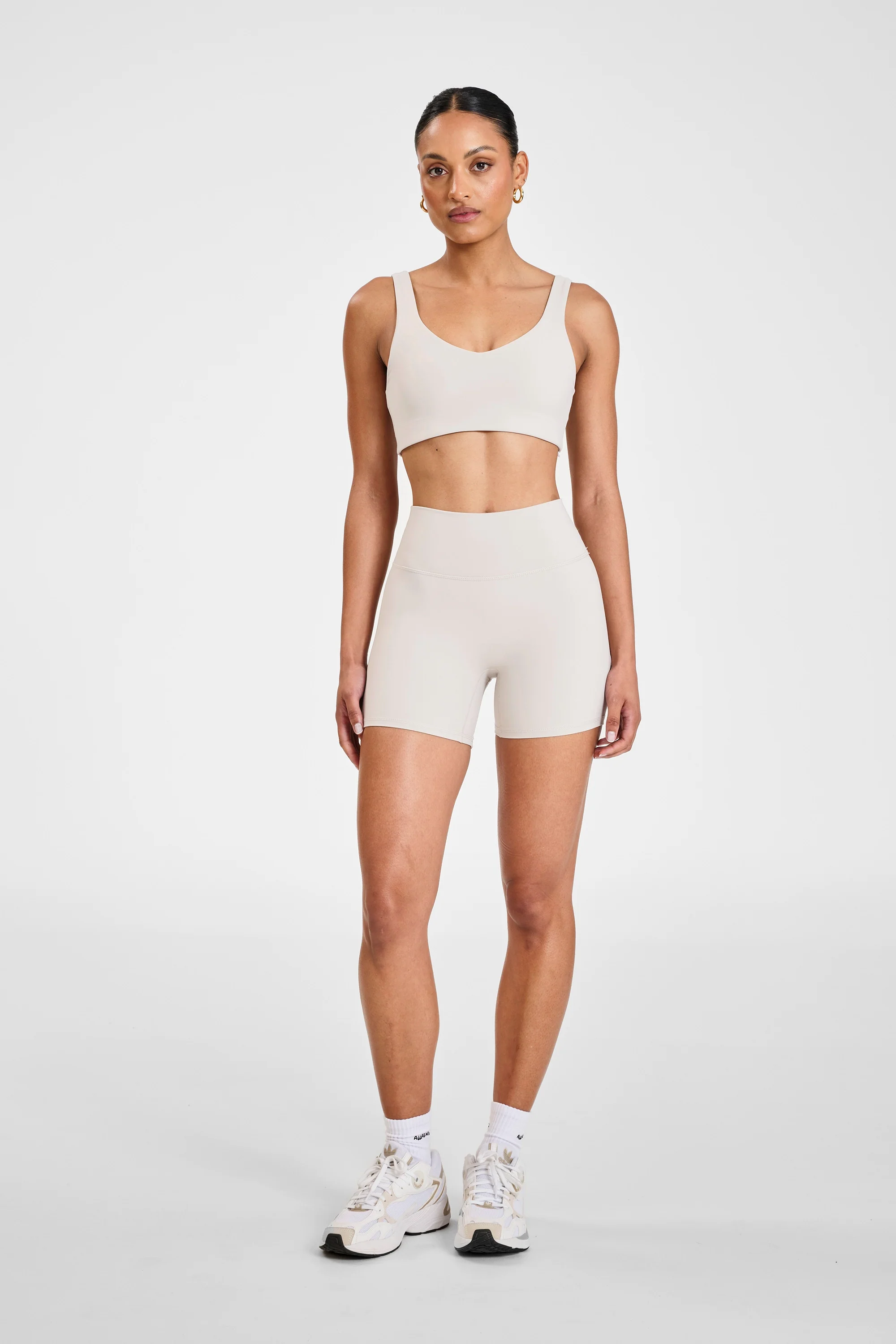ALLFENIX CloudCore™ Open Back Sports Bra - Stone - Image 3