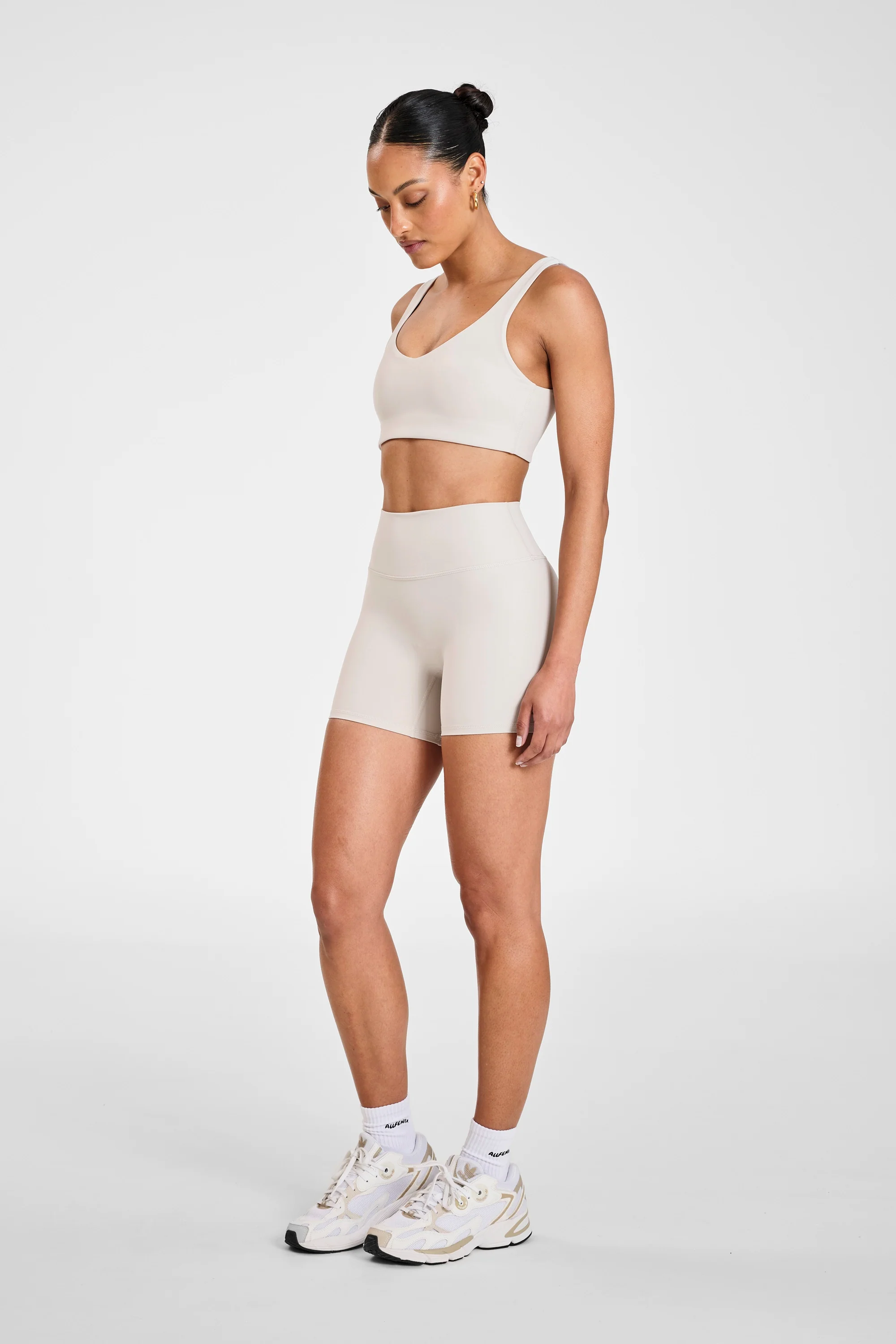 ALLFENIX CloudCore™ Open Back Sports Bra - Stone - Image 4