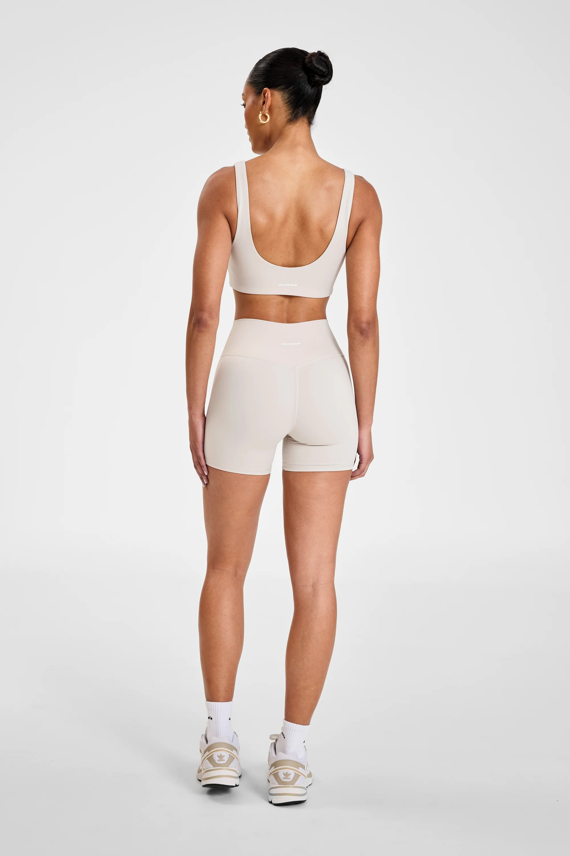 ALLFENIX CloudCore™ Open Back Sports Bra - Stone - Image 5
