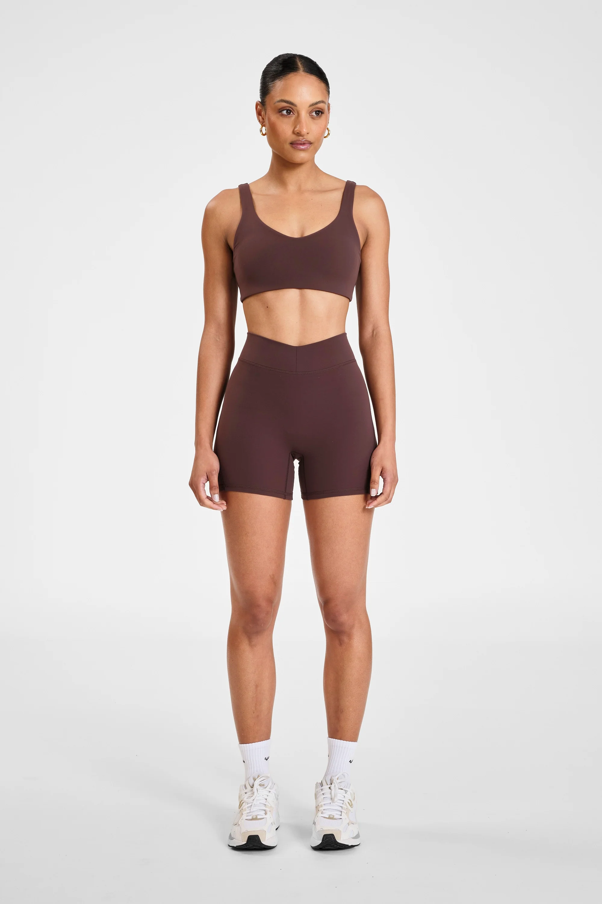 ALLFENIX CloudCore™ Sculpting 5" Bike Short - Espresso - Image 3