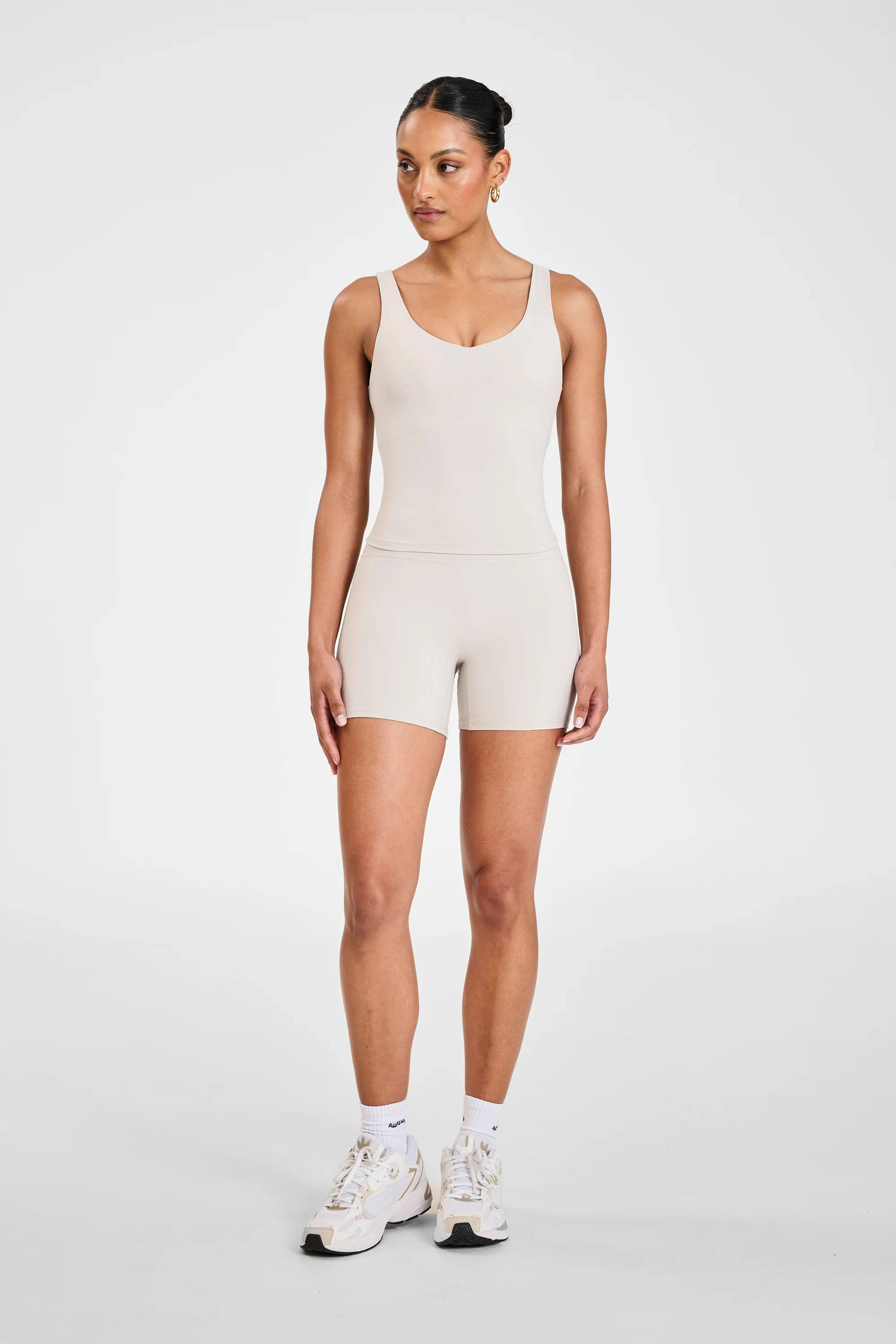 ALLFENIX CloudCore™ V-Neck Tank - Stone - Image 3