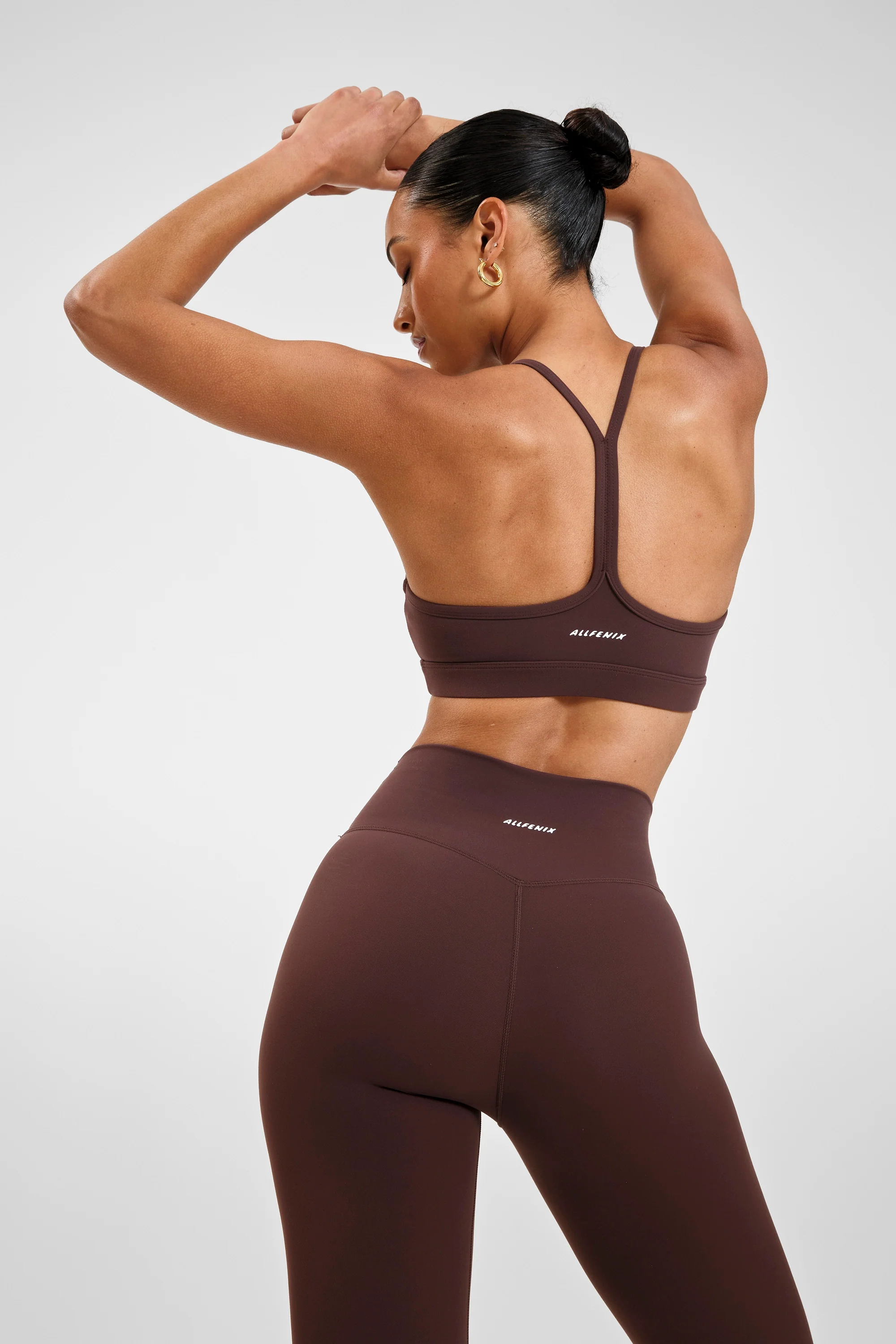 ALLFENIX CloudCore™ Y-Back Sports Bra - Espresso - Image 6