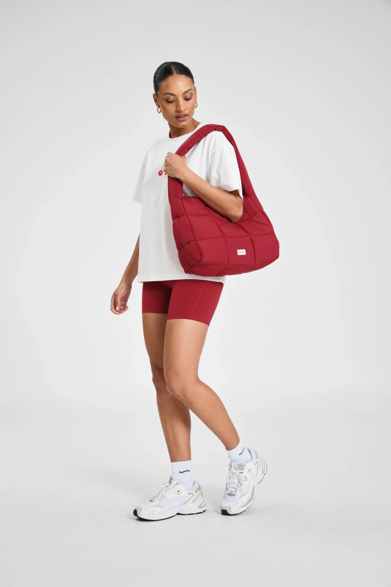 Everyday Shoulder Bag - Cherry - Image 9