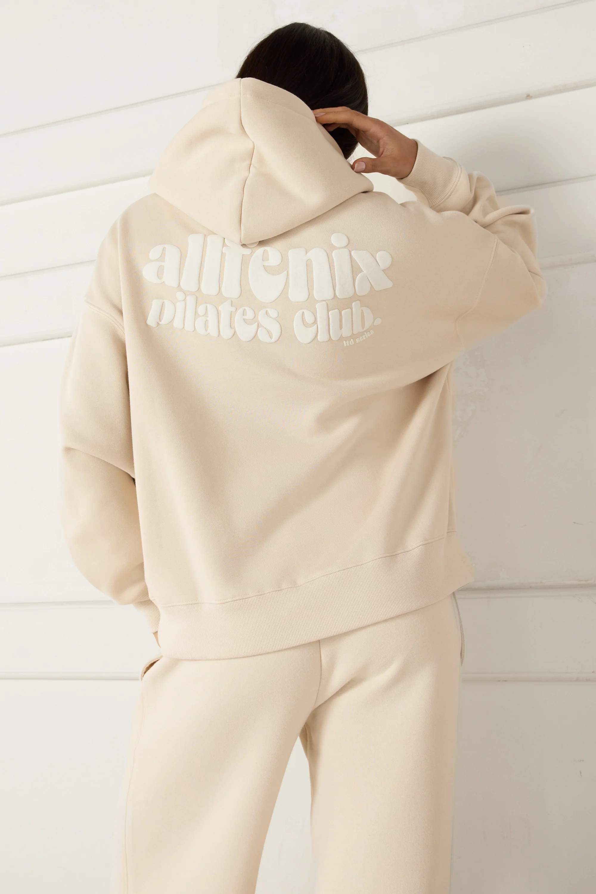 Pilates Club Hoodie - Clay - Image 12