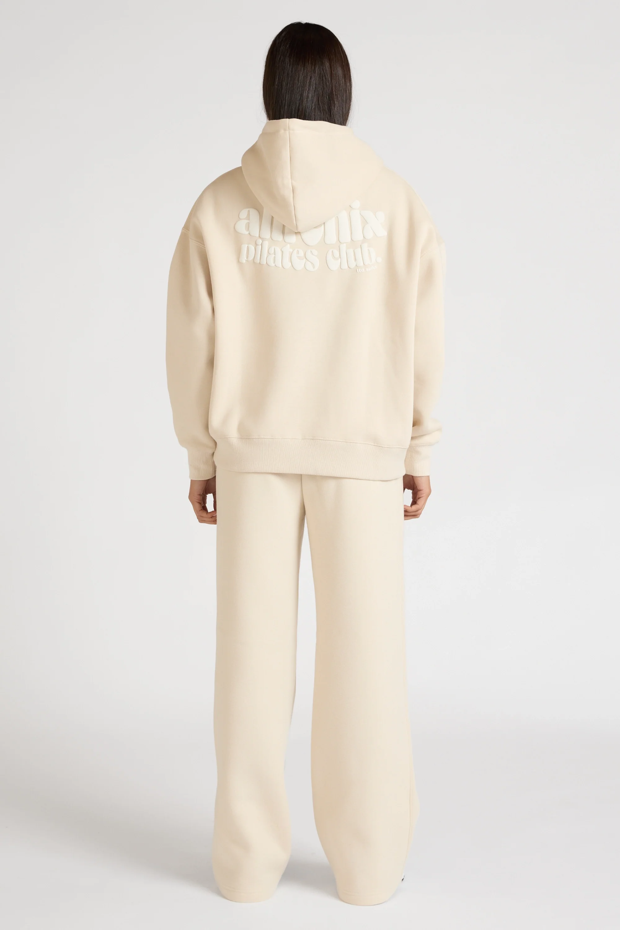 Wide Leg Track Pant - Clay - Image 4