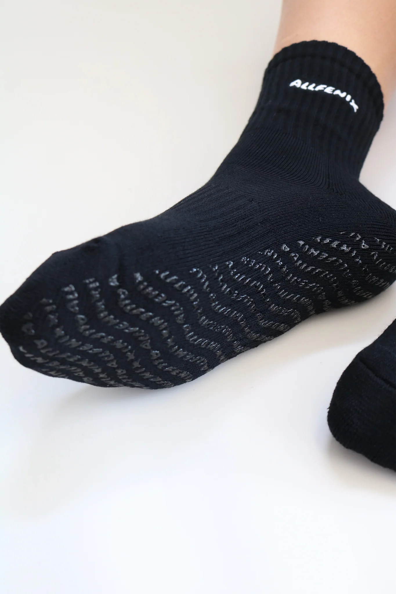 Pilates Grip Socks - Black - Image 5