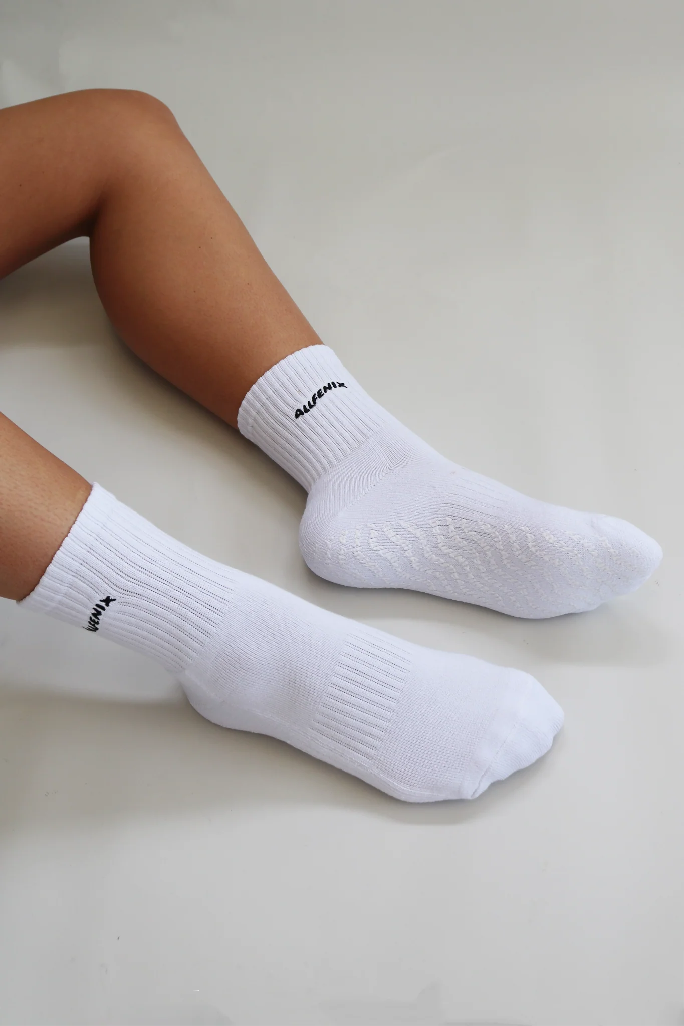 Pilates Grip Socks - White - Image 3