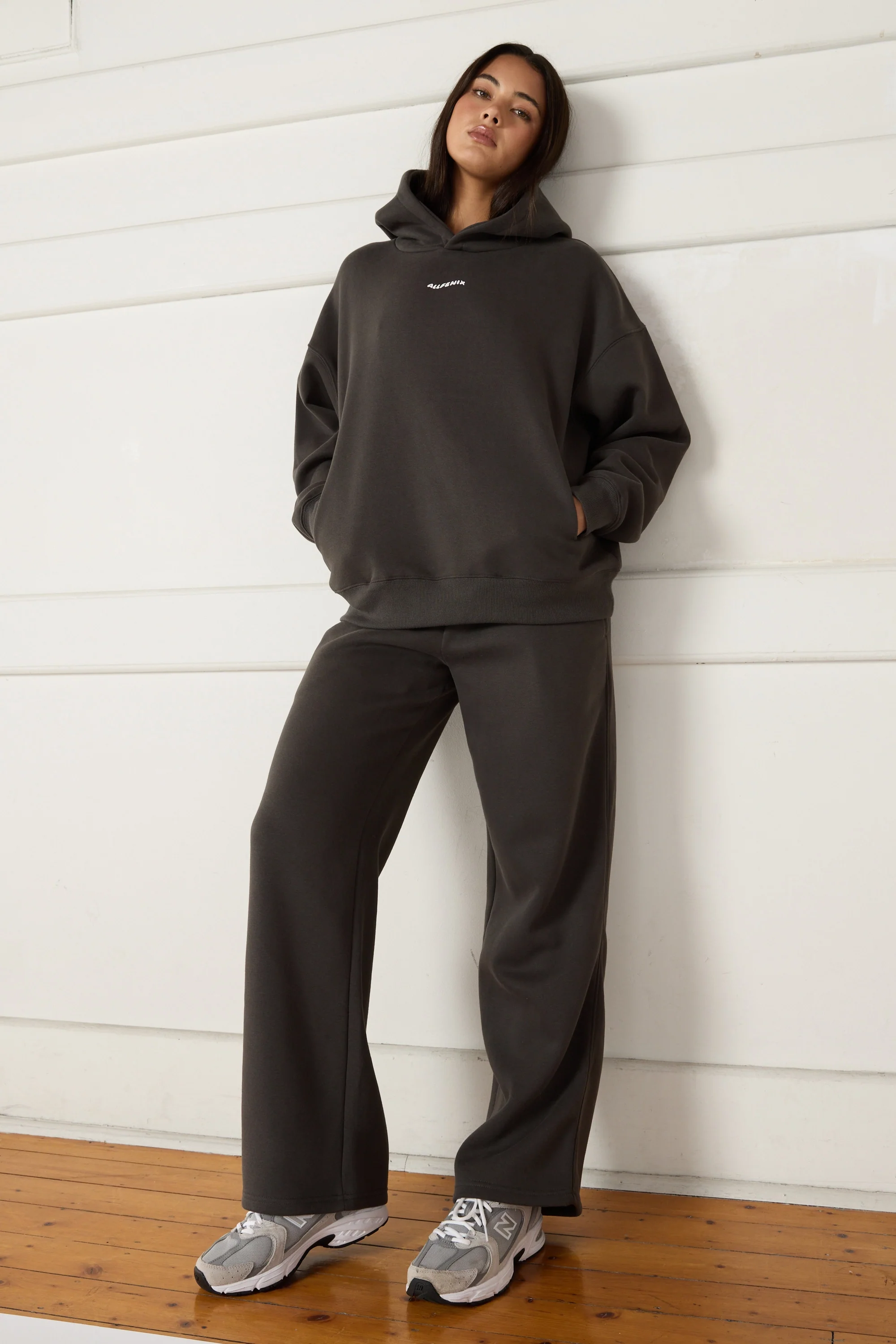 Pilates Series Hoodie - Black - Image 11