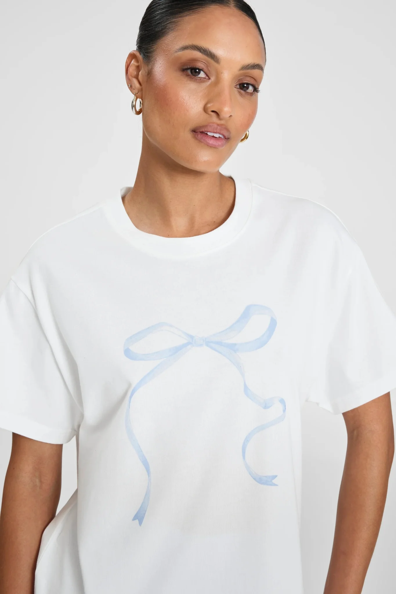 ALLFENIX Probably at Pilates Tee - Sky Blue - Image 4