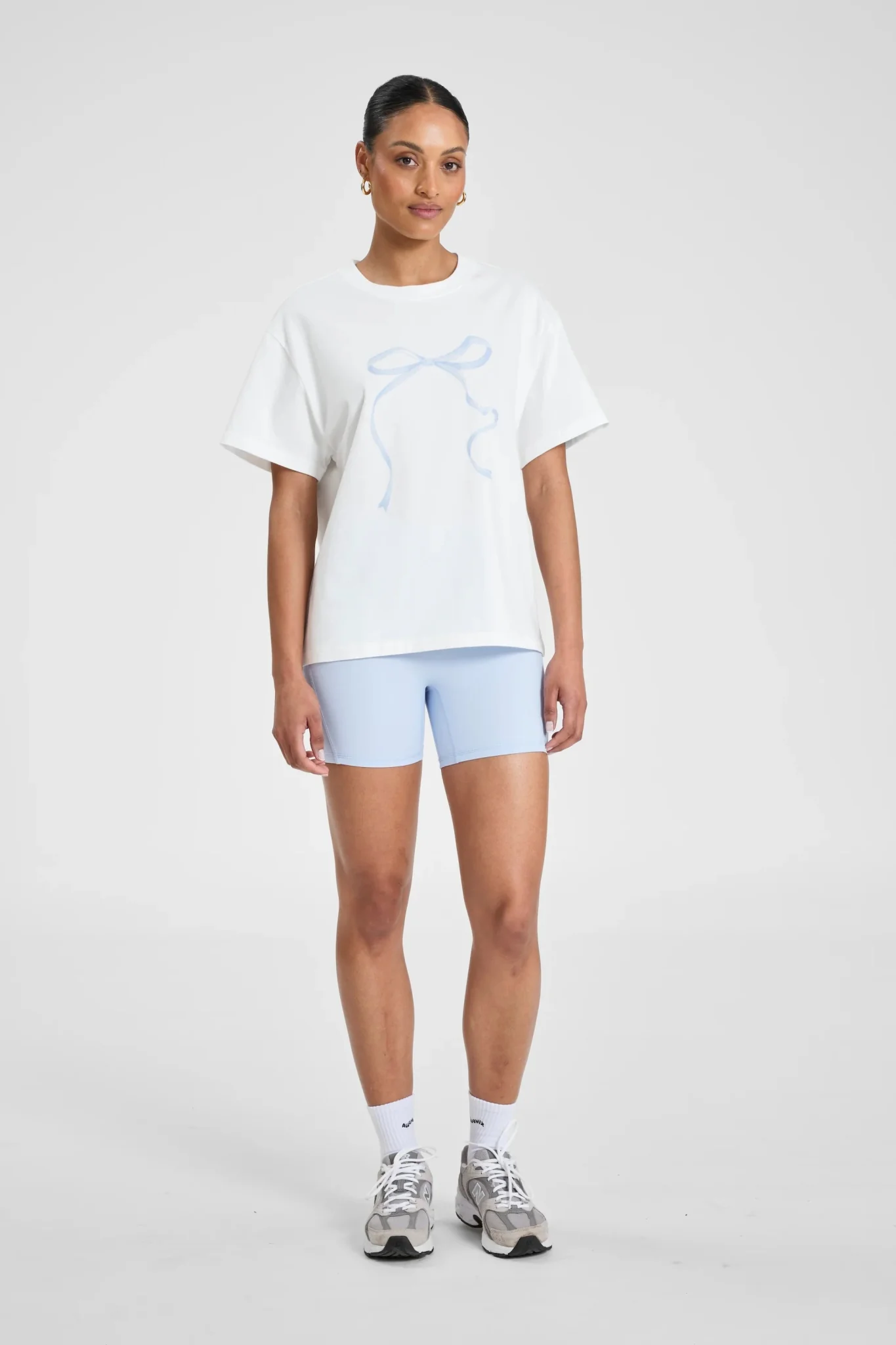ALLFENIX Probably at Pilates Tee - Sky Blue - Image 6