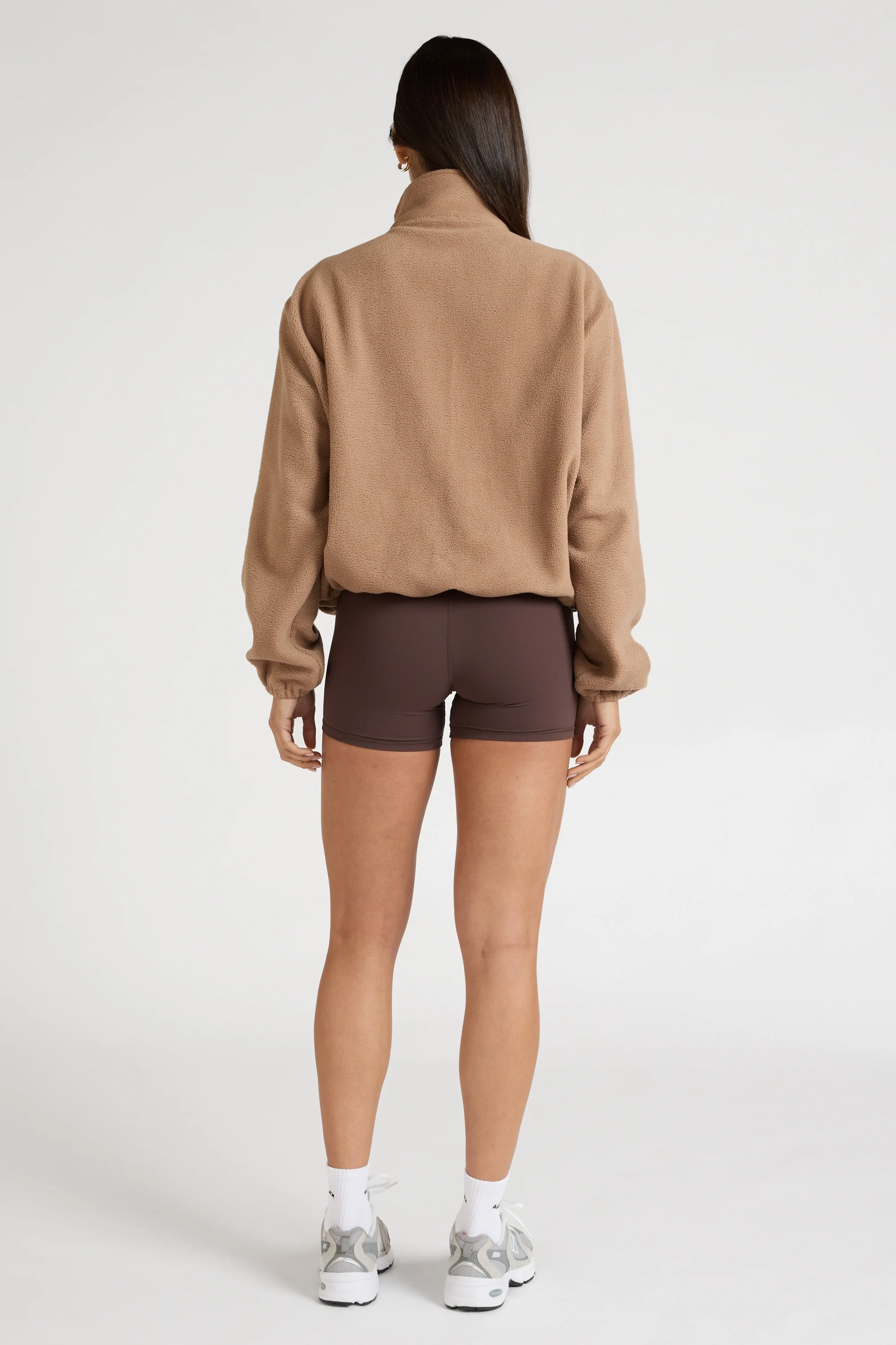 ALLFENIX Soft Fleece Zip Jacket - Hazelnut - Image 4