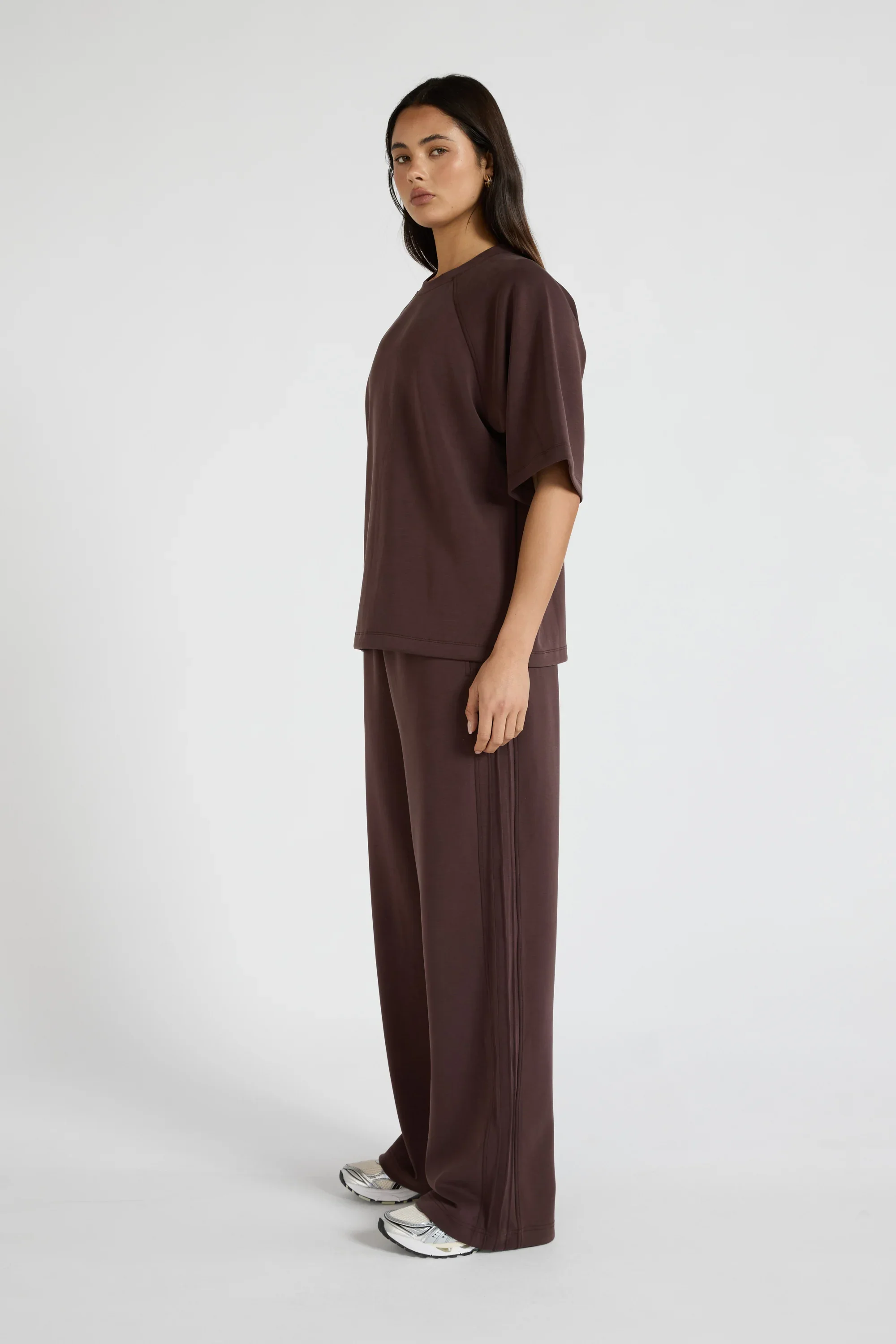 Soft Luxury Tee - Espresso - Image 3