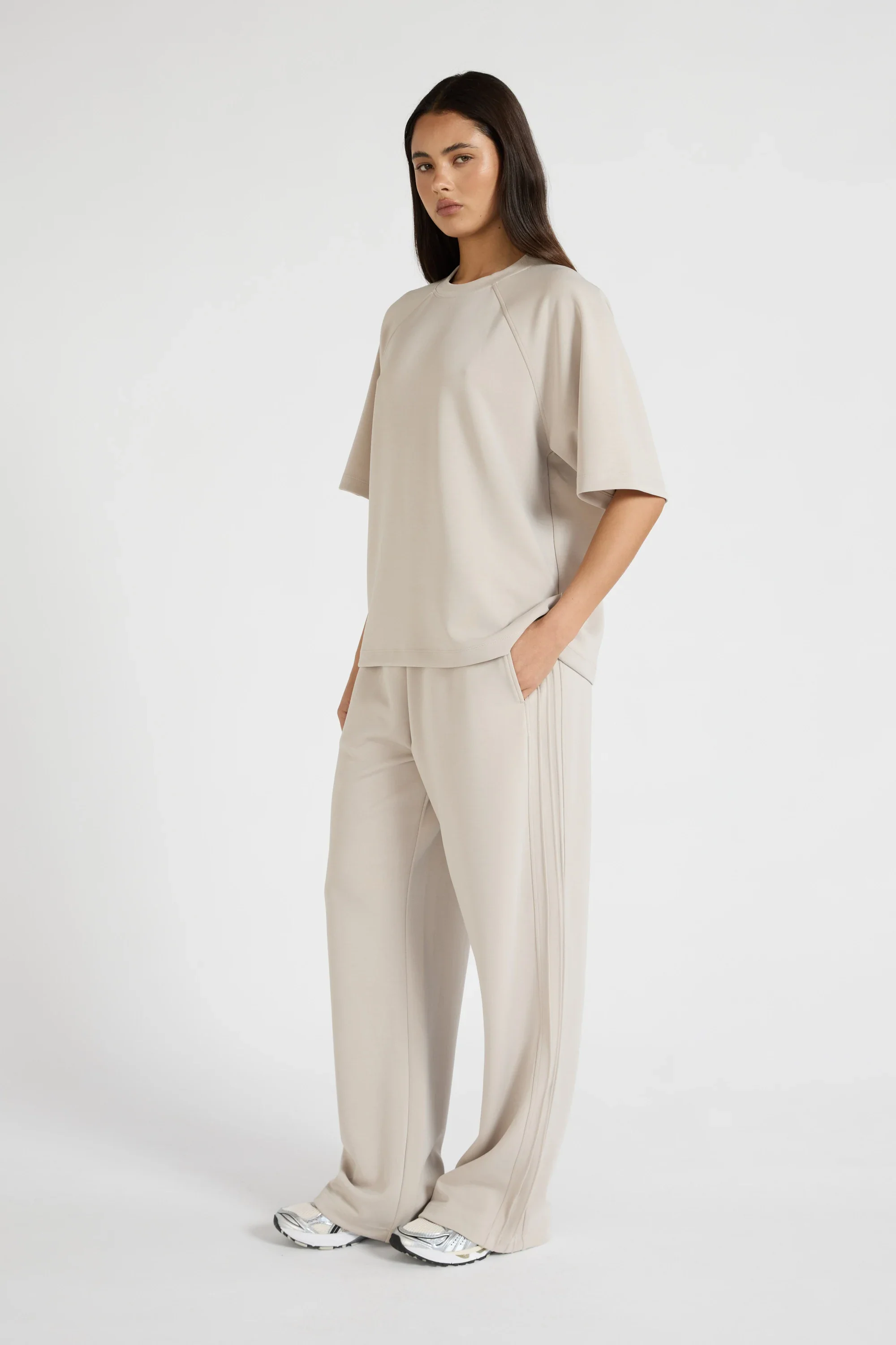 Soft Luxury Tee - Stone - Image 4